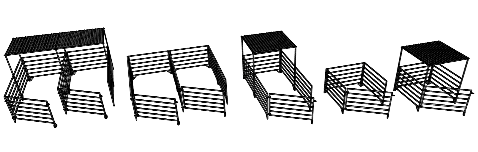Aluminum Panels, Sorting, Pens, Stalls, Feeder Panels, & Accs.