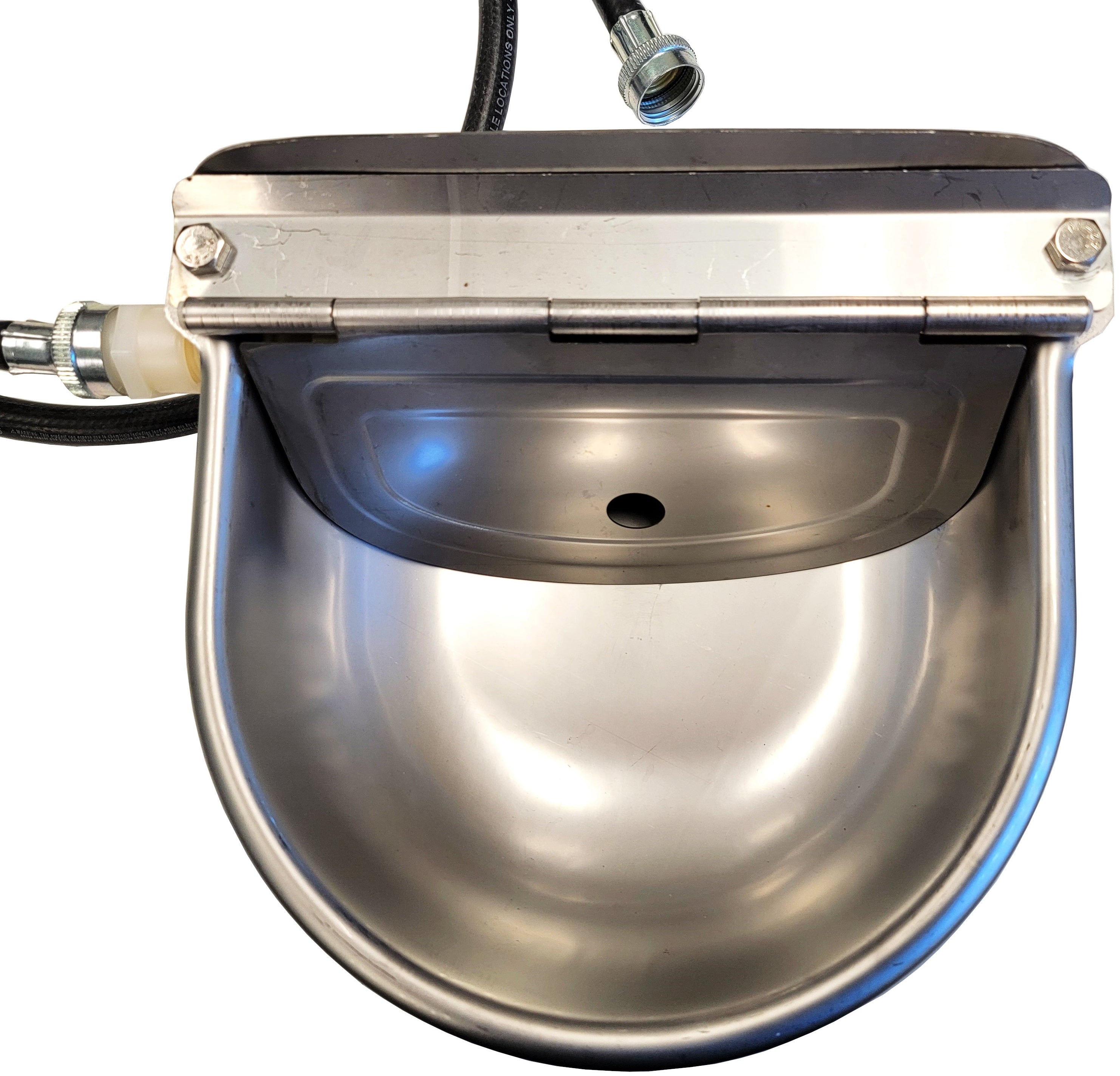 Rite Farm Products S.S. Automatic Stock Waterer Drinker with Hose & Fitting