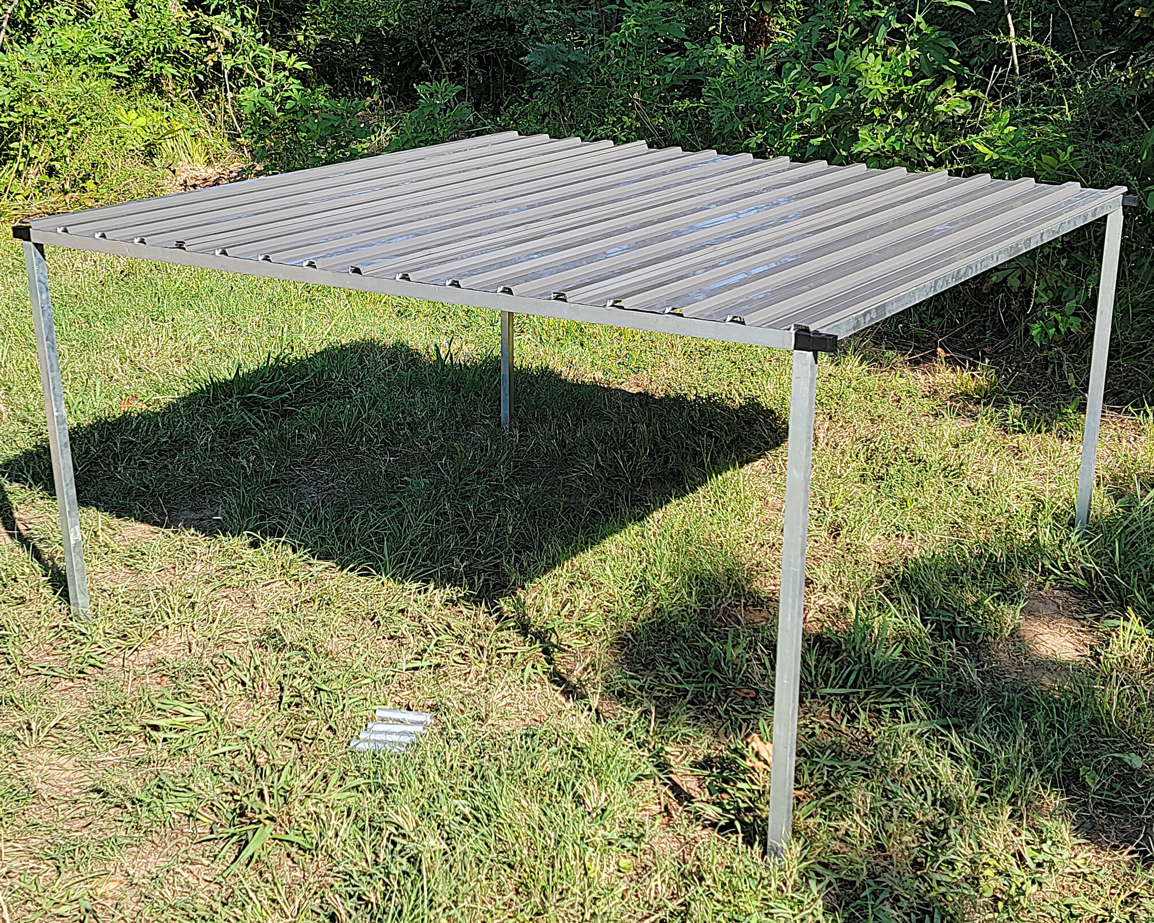 Optional 5 Ft X 5 Ft Shade Canopy for our Aluminum Panel System