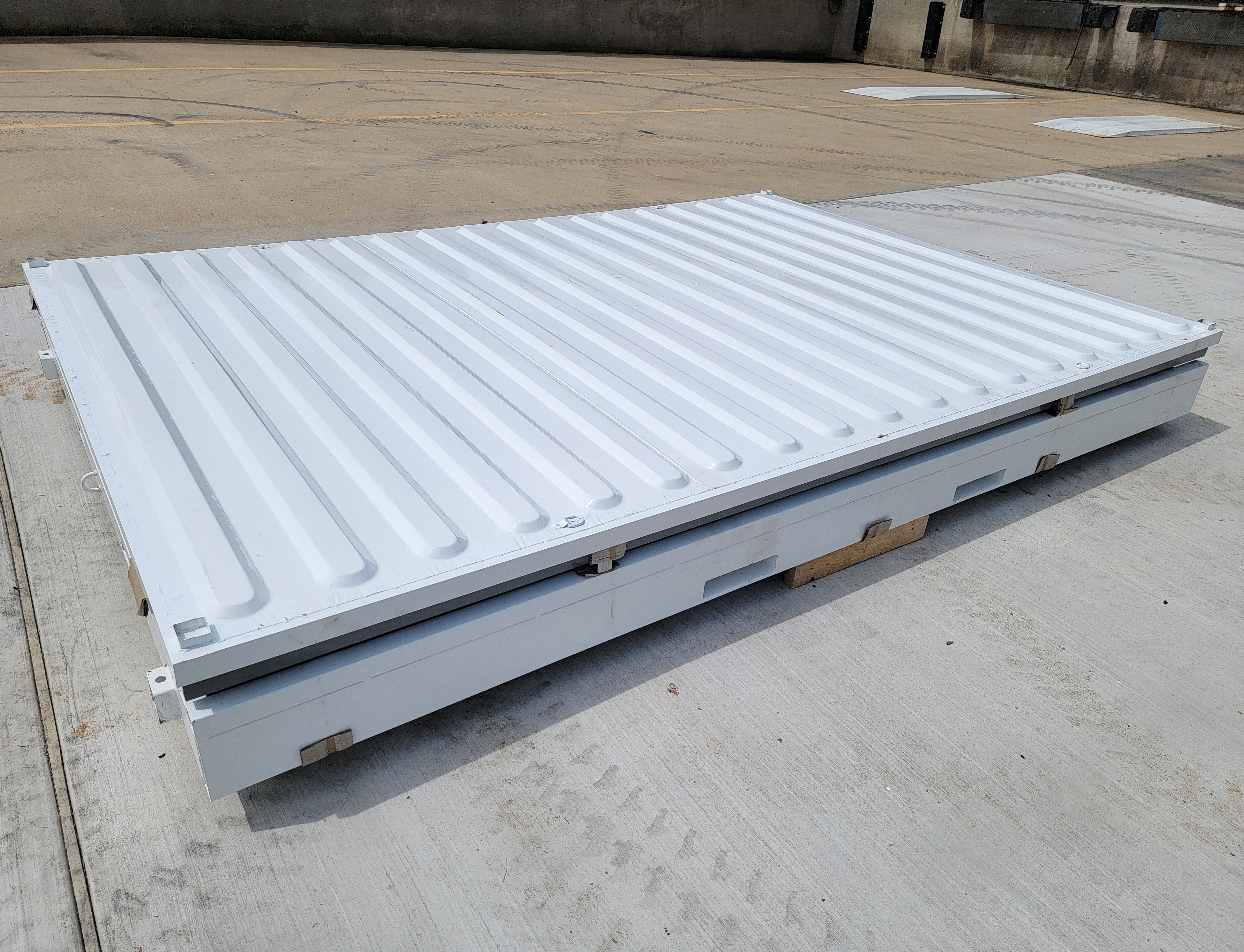 8'x12' Single Door Portable Relocatable Storage Facility Building Container Shed