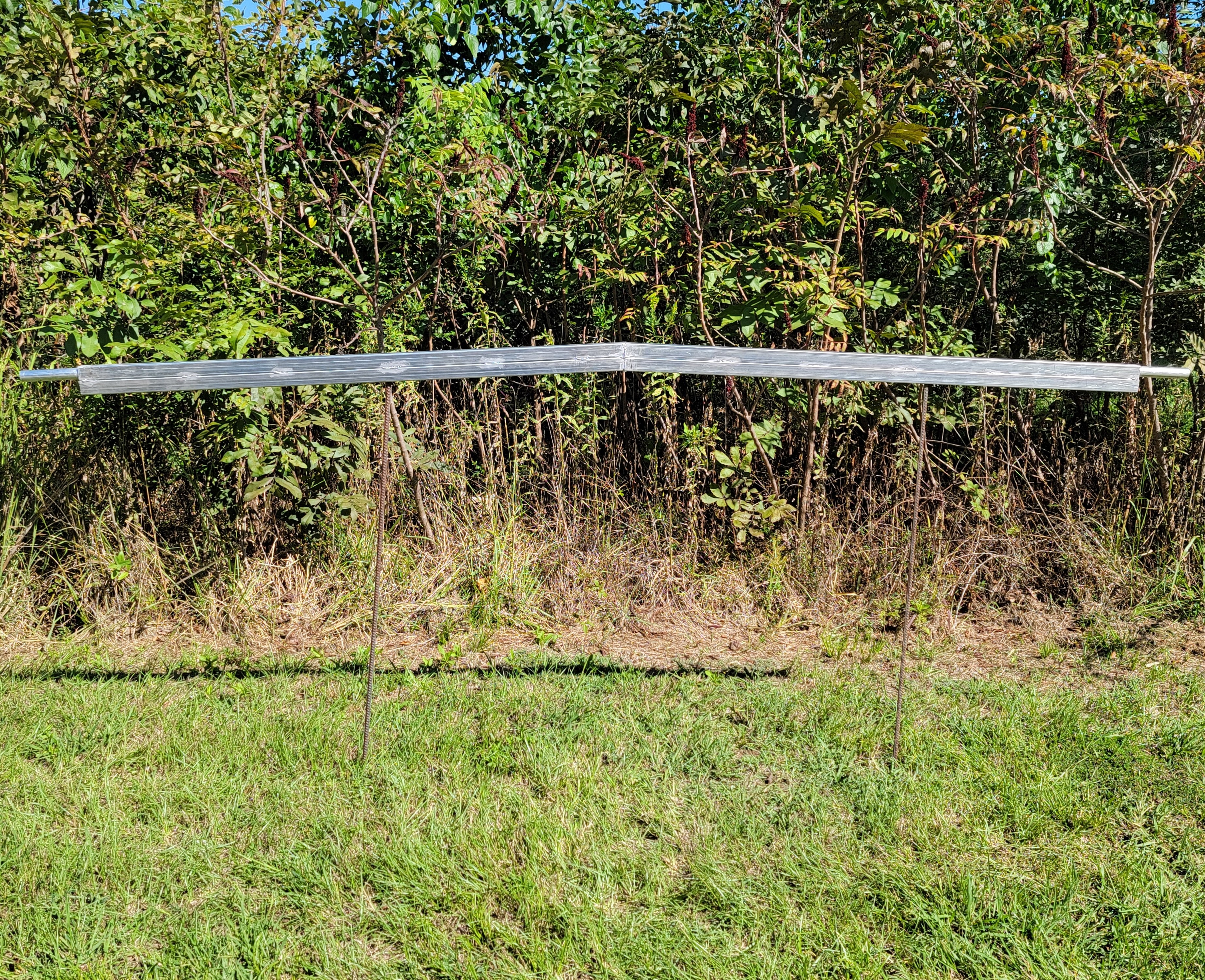 Galvanized 10-Foot-Long Gable Roof Truss for Livestock Stall & Barn Panel Systems