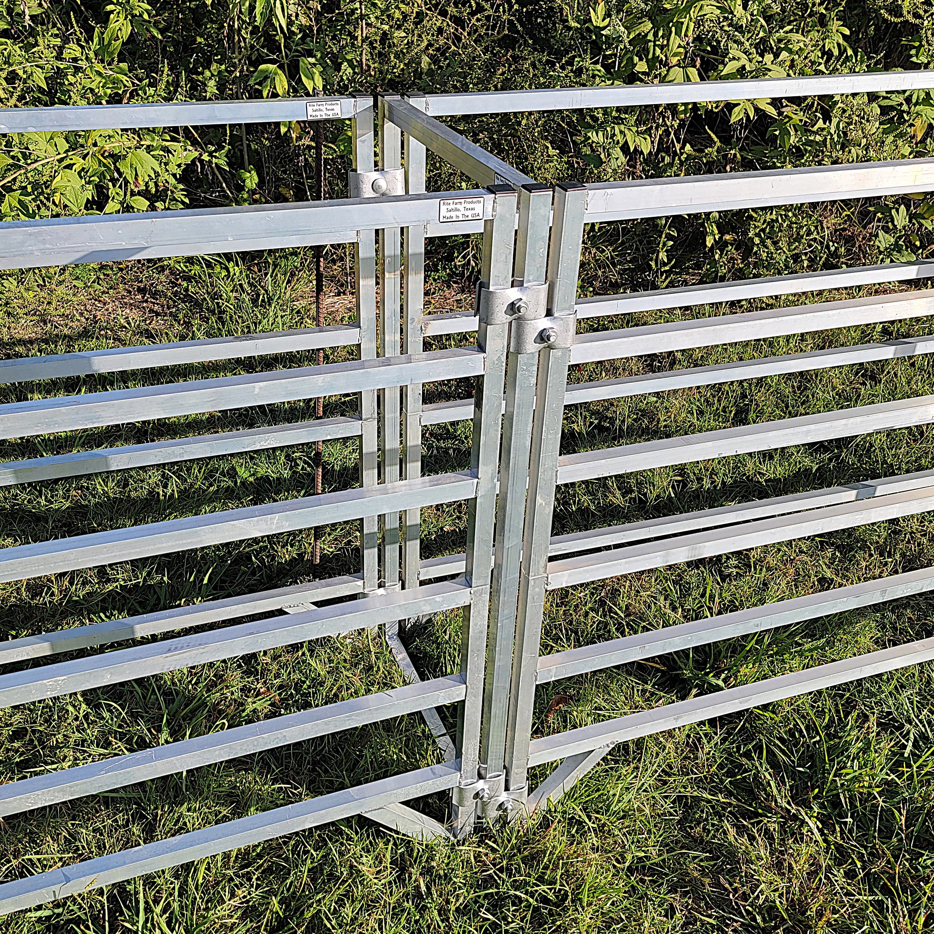 2 Pack of Aluminum 40-Inch-Tall Sheep & Goat Alley Panels for Sorting Alley & Pen Systems