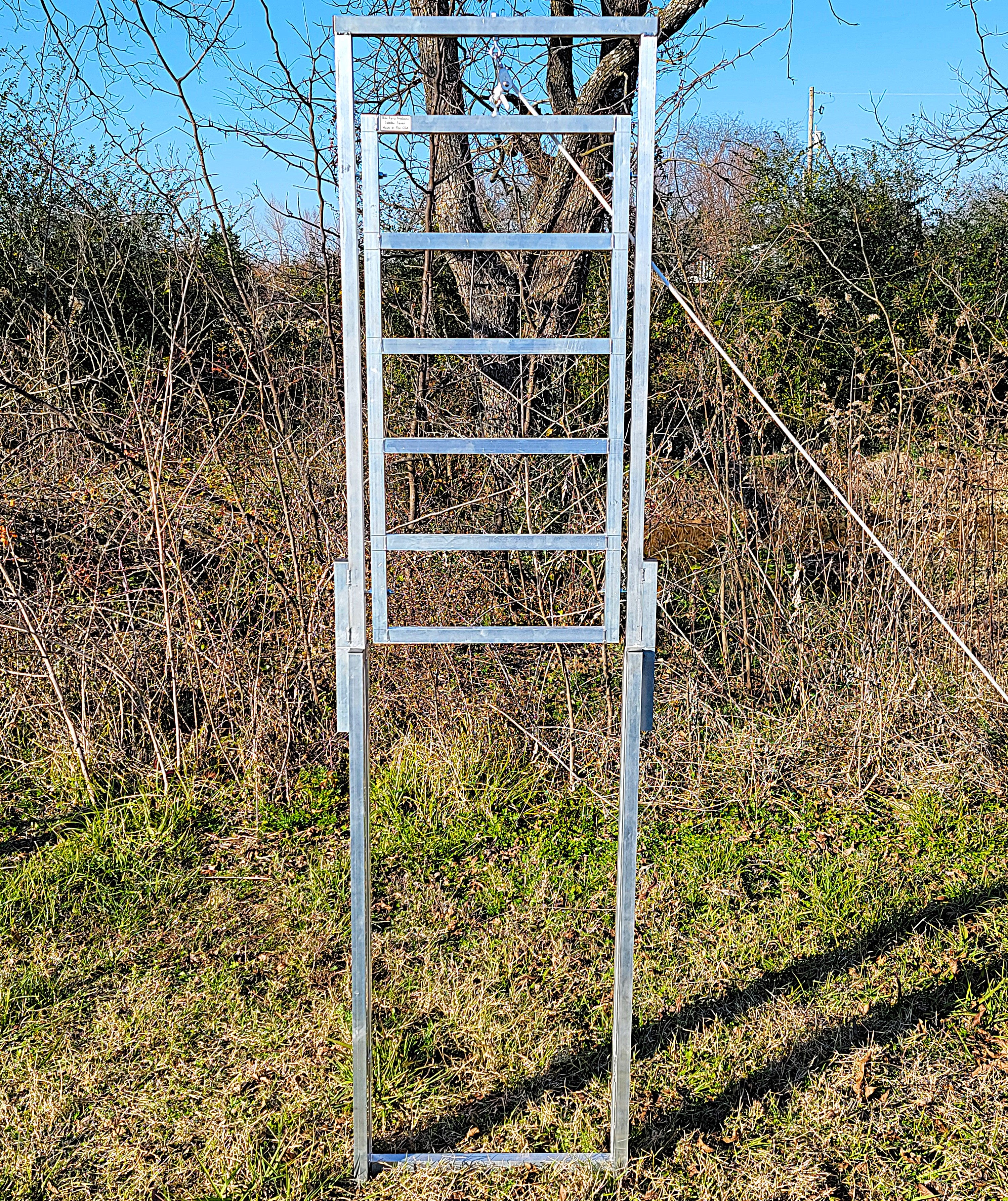 Aluminum 80-Inch-Tall Sheep & Goat Guillotine Stop Gate for Sorting Alley & Pen Systems