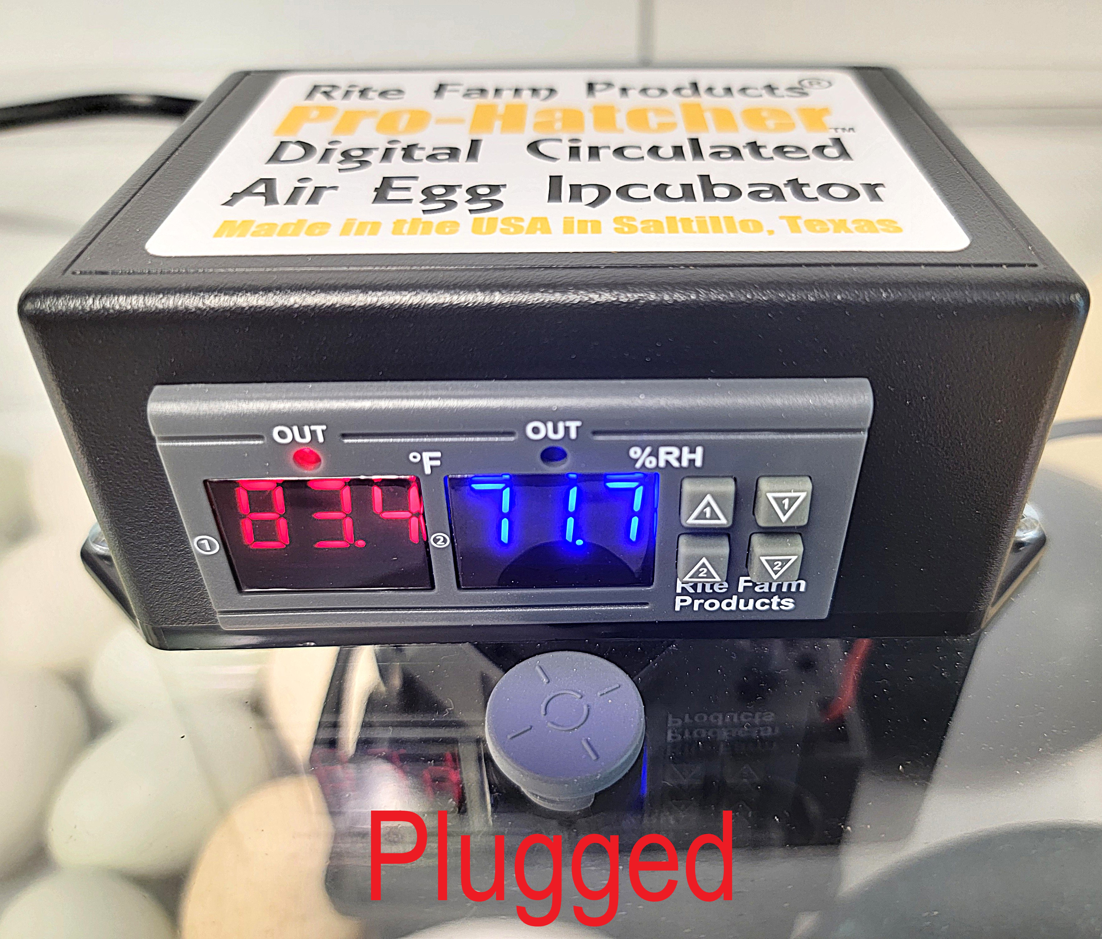Rite Farm Products PRO Hatcher Incubator for Egg Tray Transfer from Cabinet Incubators