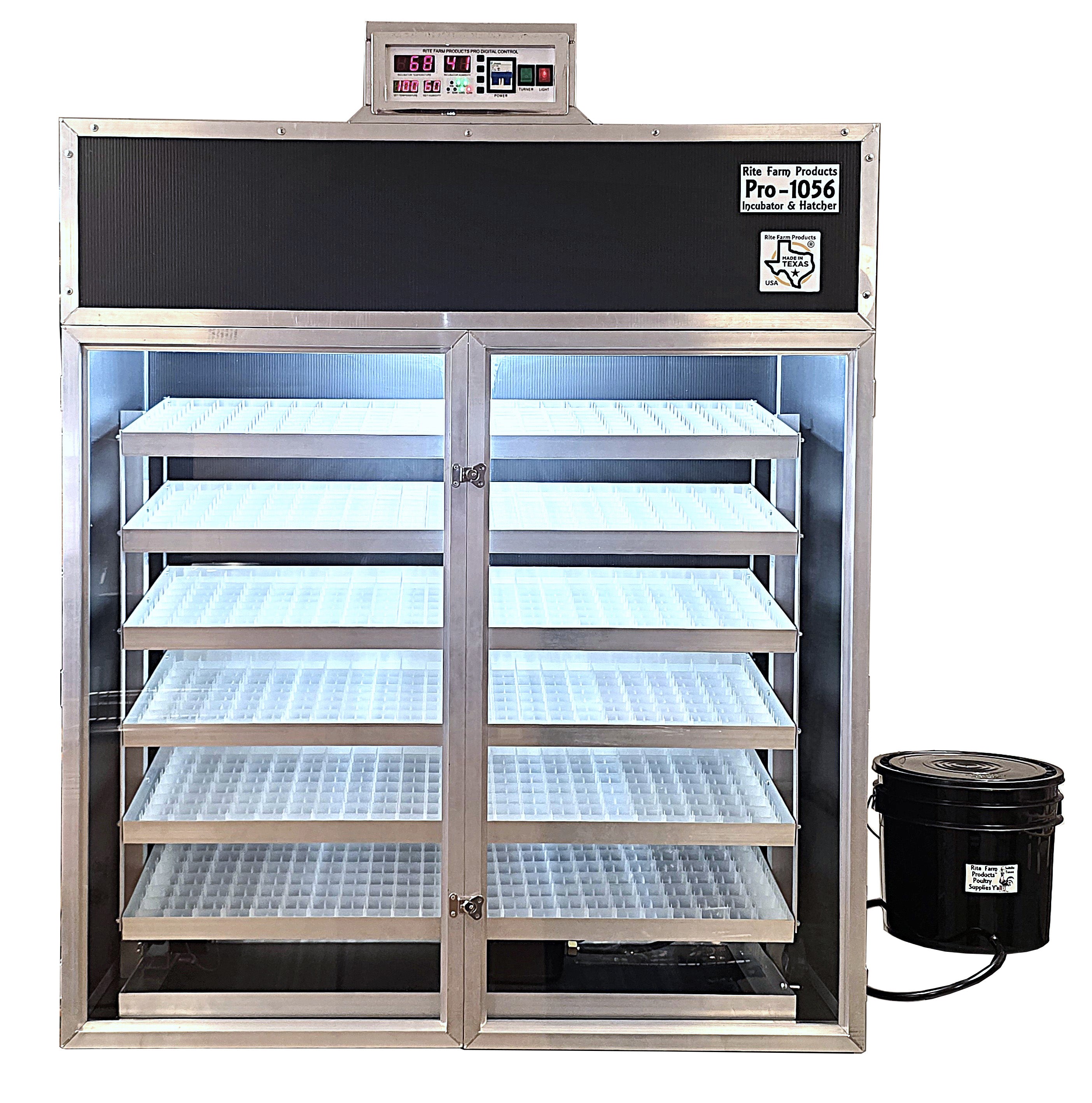 Rite Farm Products PRO1056 USA MADE Cabinet Incubator & Egg Hatcher