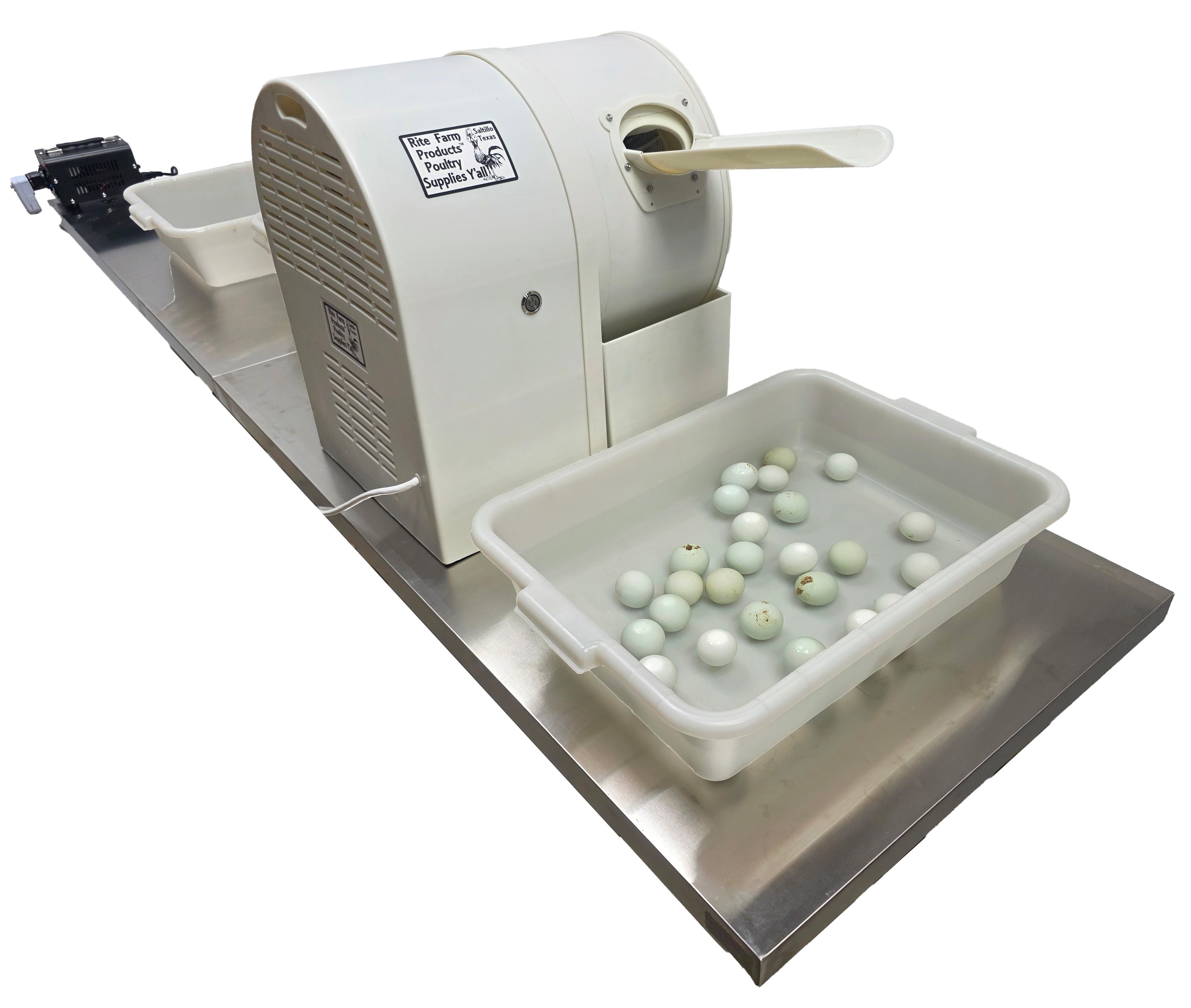 Rite Farm Products Pro Egg Washer, Egg Washing Machine for Chicken, Duck, Turkey, & Peafowl Eggs