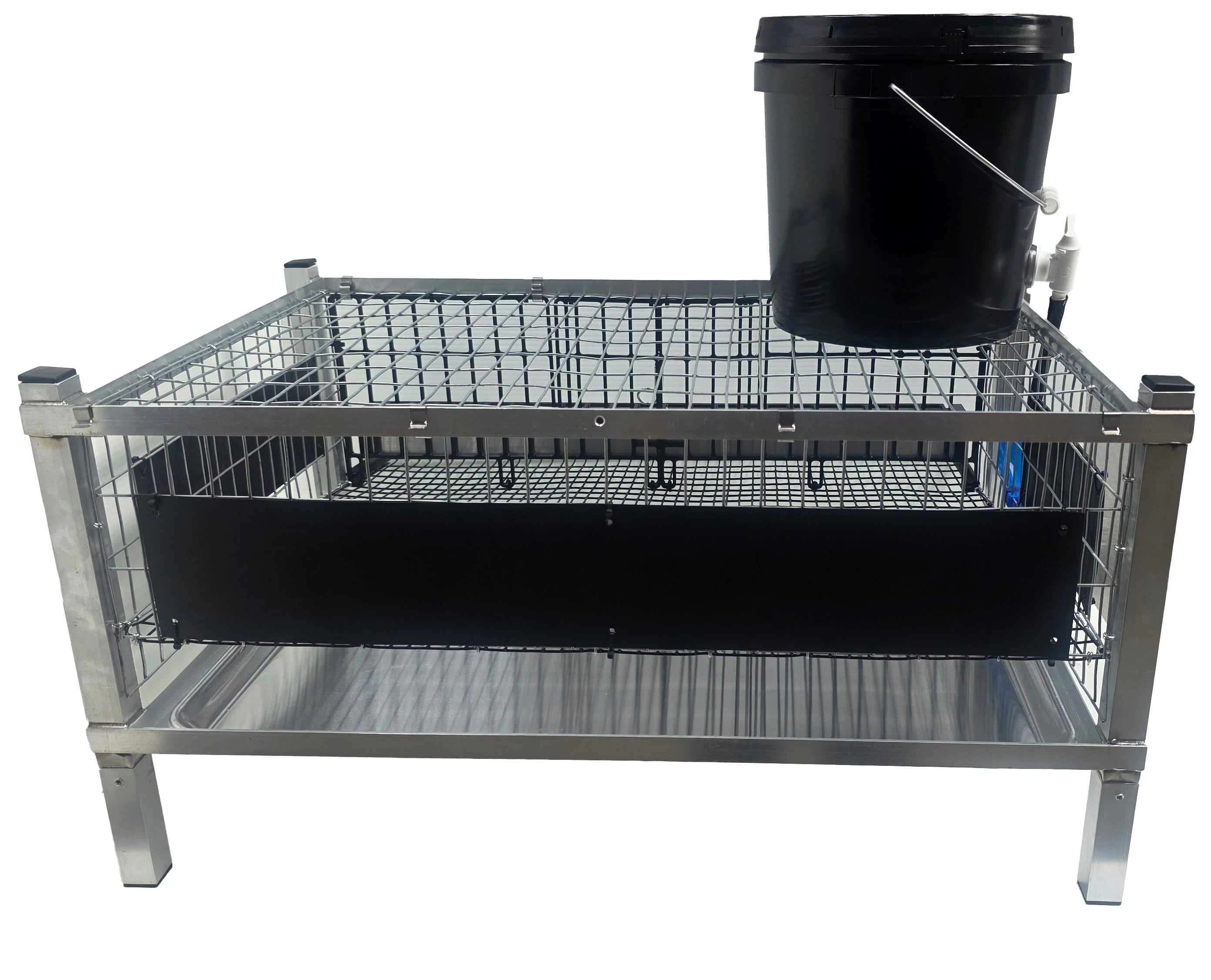 Quail Town Cages by Rite Farm Products - Optional Rear & or Sides Poop / Litter Guards