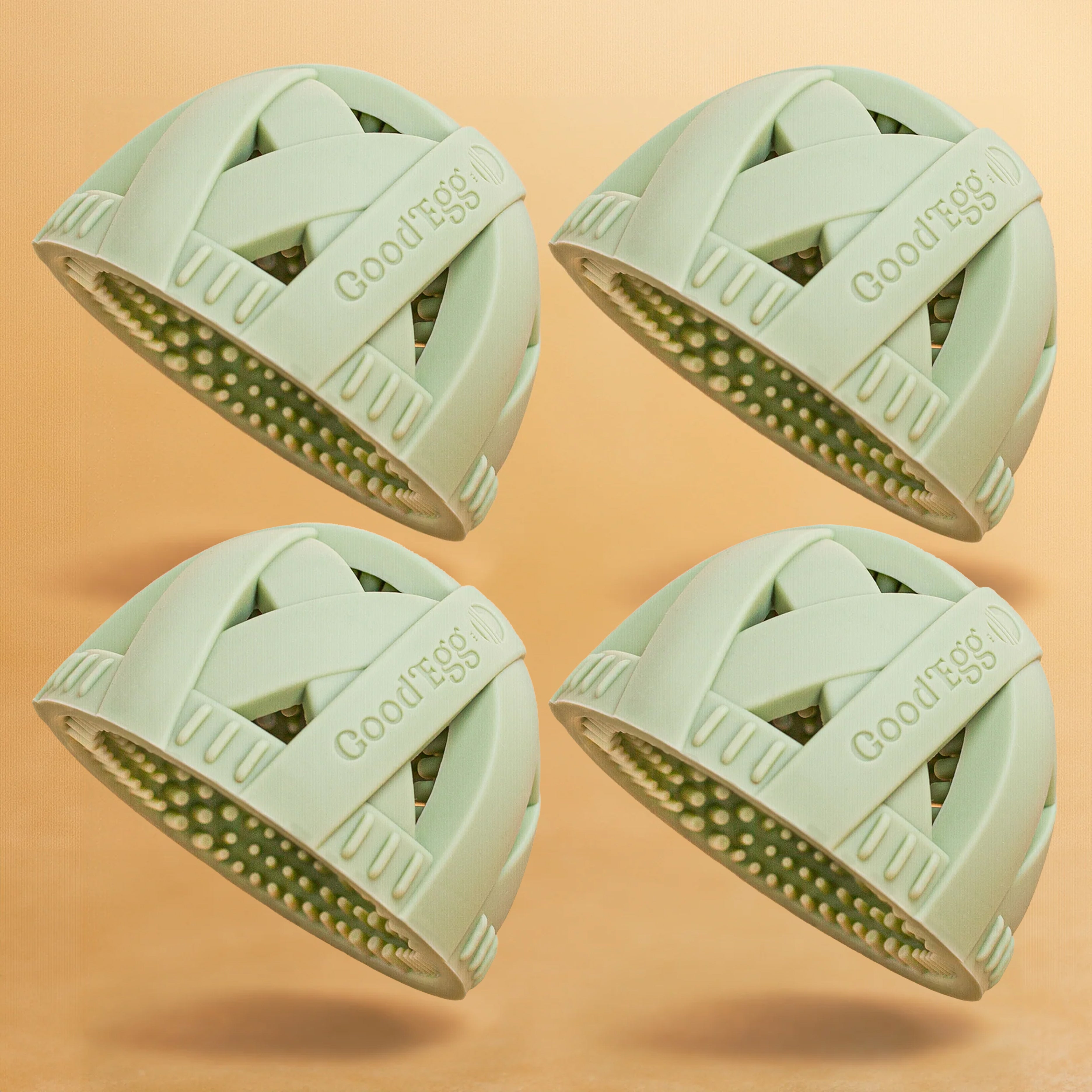 The Large Feathered Family 4 Pack - Original Egg Brush™ Washing Cleaning