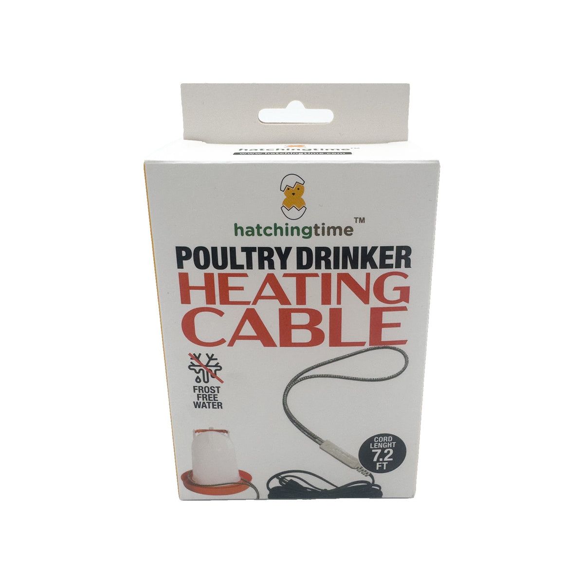16" Poultry Drinker Heater Cable - 12W