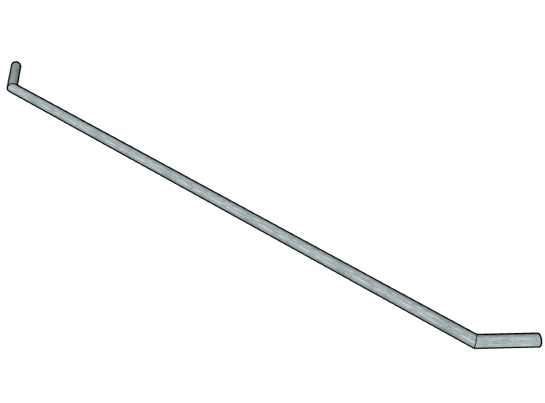 Galvanized Mobile Pen 90 Degree Inside Corner Support