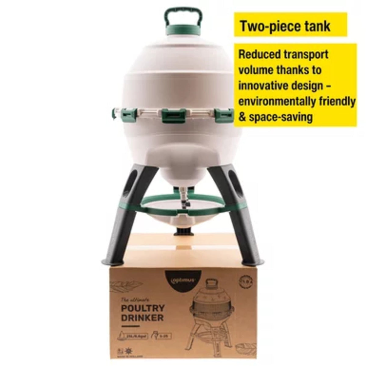 Optimus Poultry Drinker - 6 Gallon
