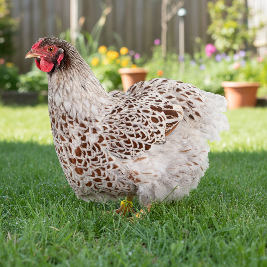 Blue Laced Red Wyandotte Chicks – Buy 6 + 4 Bonus Free (10 Females Total, Shipping Included)