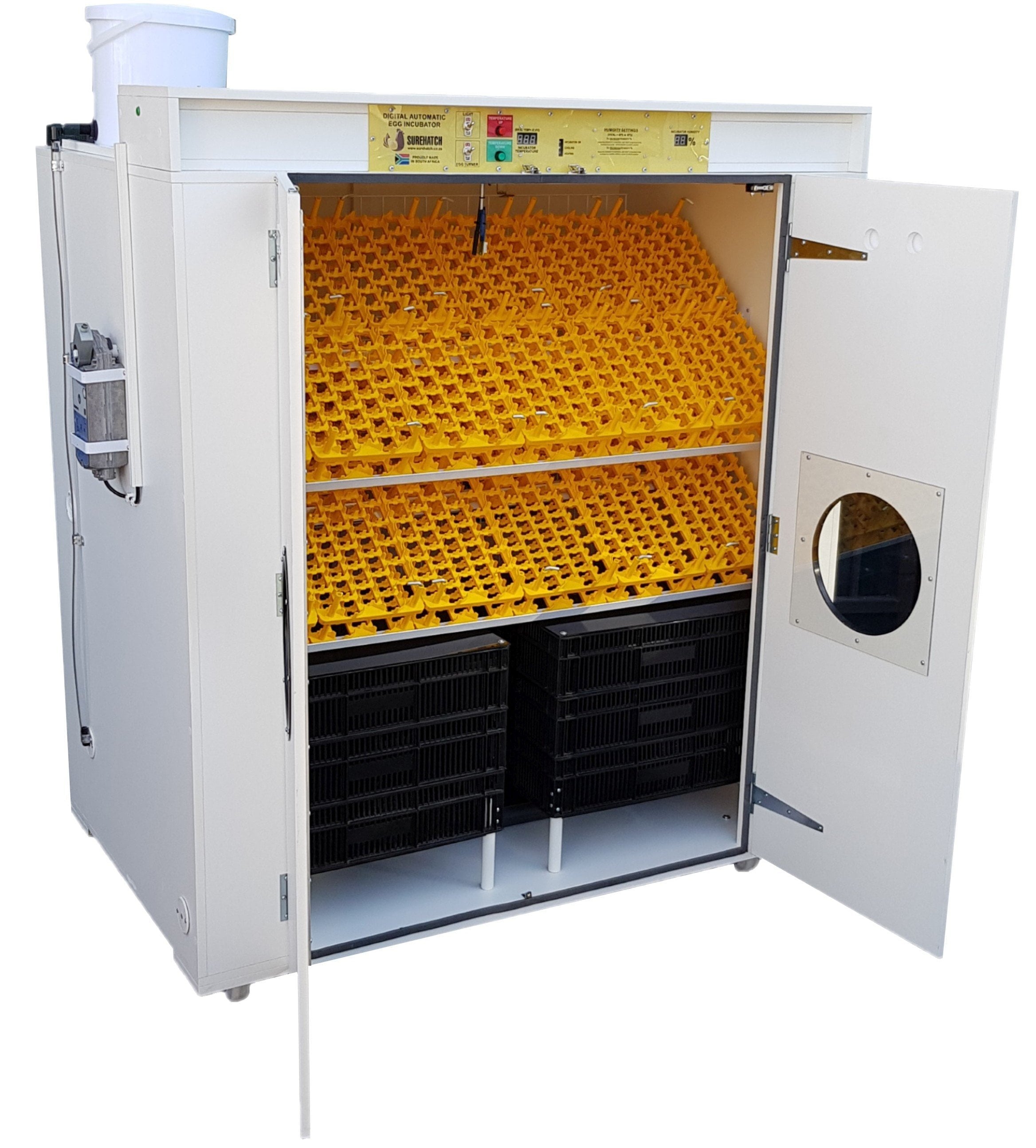 2000 Egg Incubator and Hatcher Combo - Fully Automatic Digital Model SH2000 Combo SuperHatch
