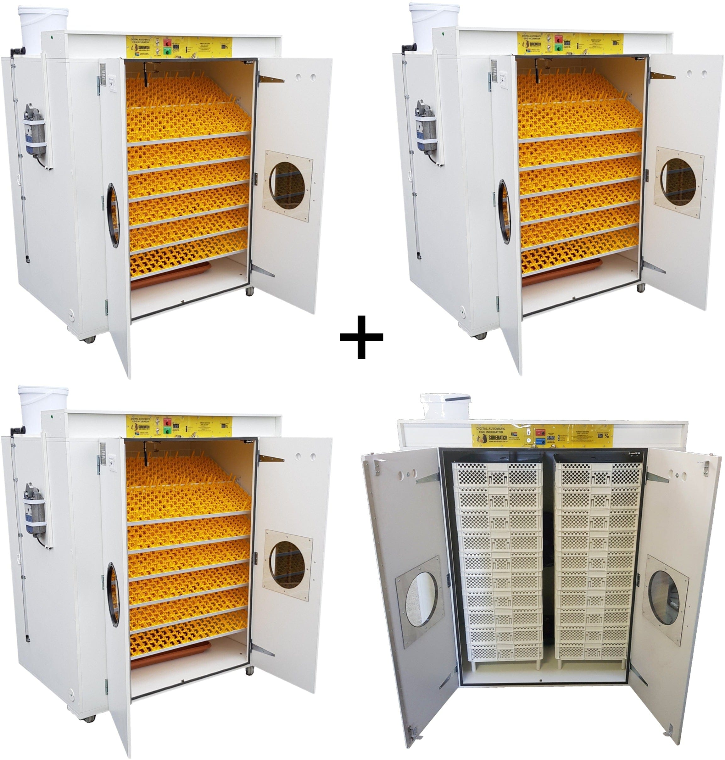 8000 Egg Hatchery - Produce 2160 chicks per week - SH8000 Chick Hatchery