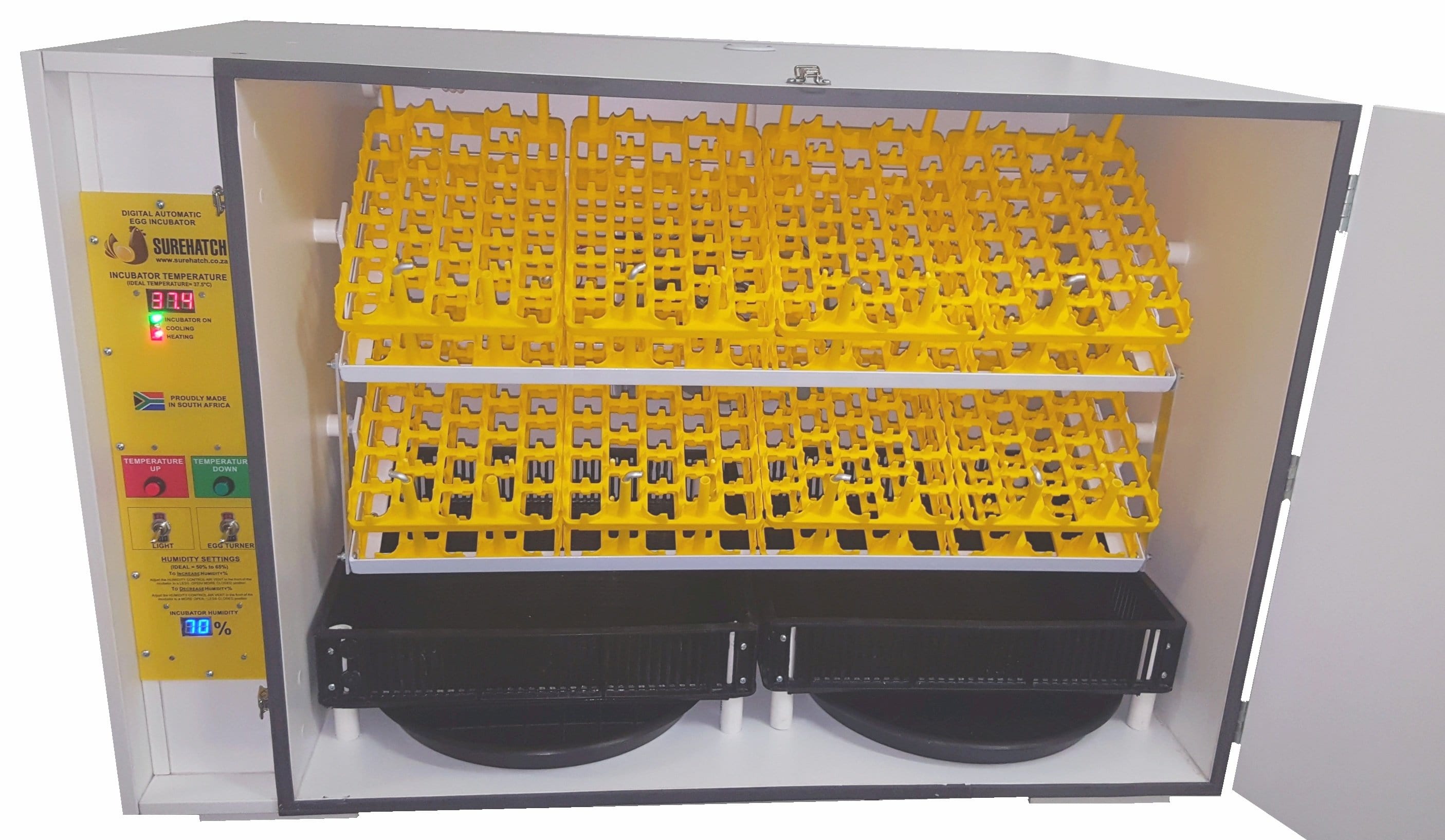 SH680 Automatic Digital Egg Incubator and Hatcher for 680 eggs