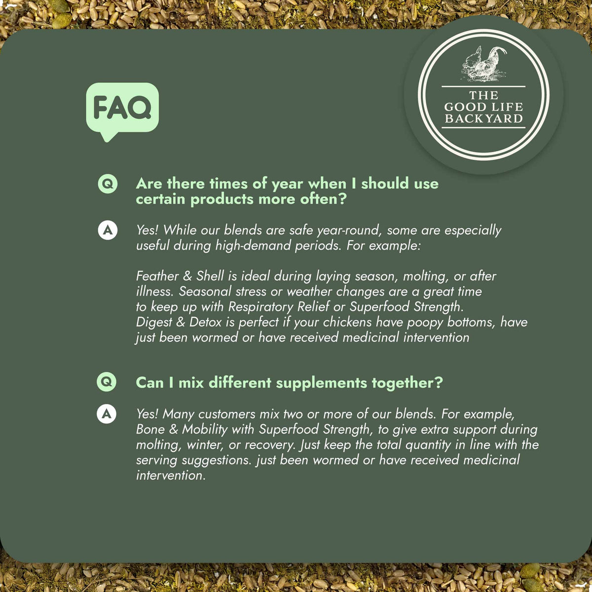 Digest & Detox - Gut Health Blend (Chicken Feed Additive)
