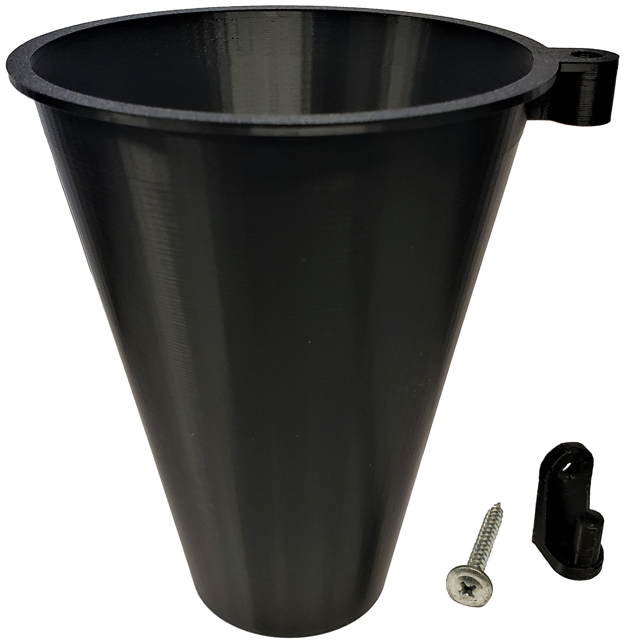 4 Pack of Extra Small Poly Quail Processing Kill Cones with Mounts & Screws