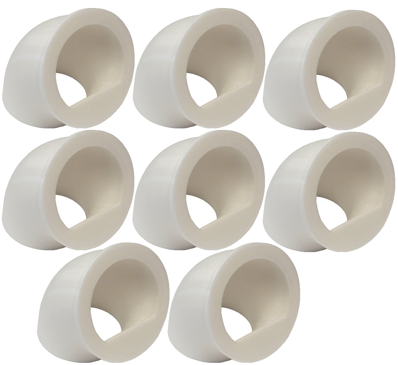 8 Pack of Quail & Chick Port Feeders No Waste Feed Saver DIY