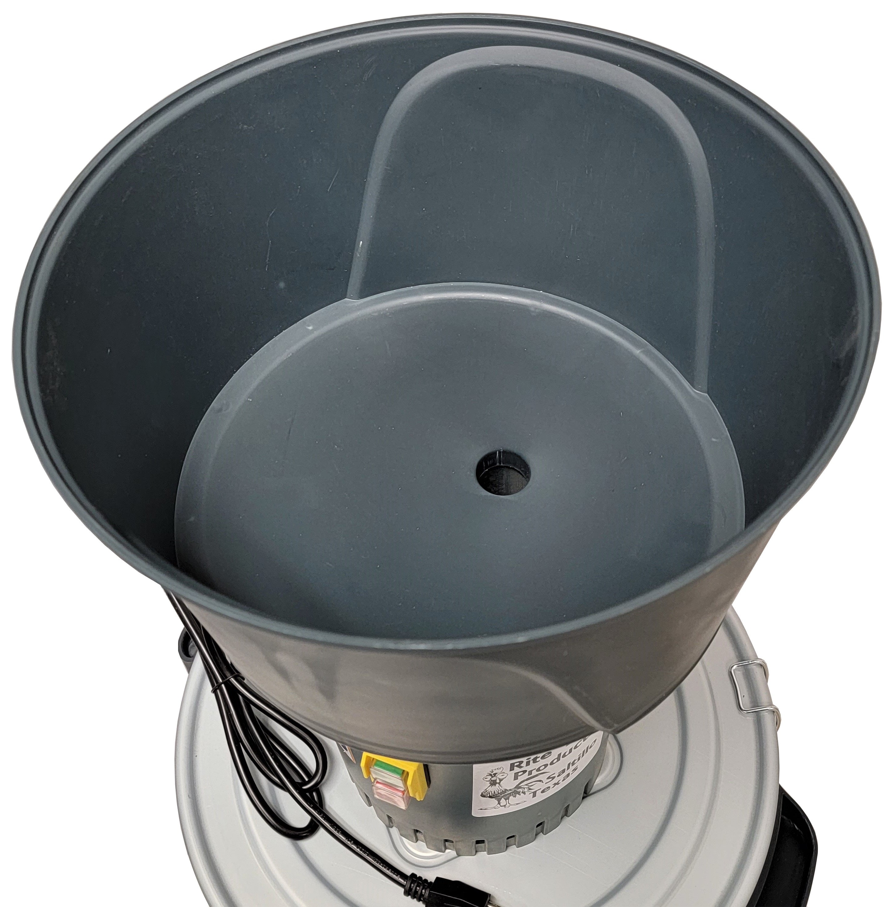 Feed & Grain Grinding Mill Electric 110v Includes all 9 Grinder Plates & Can