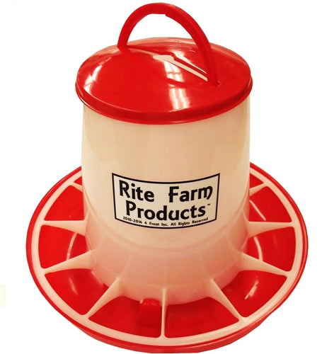 COMBO Large Rite Farm Products Feeder & Waterer
