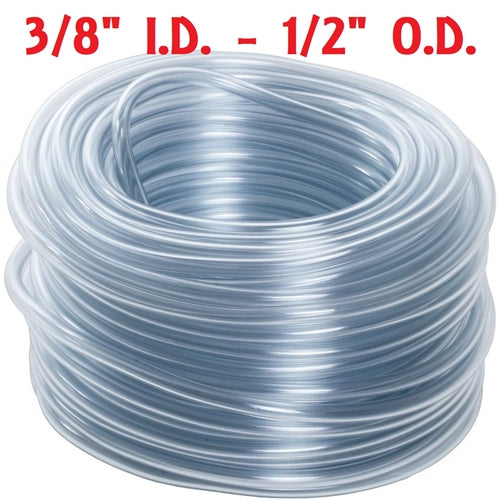 5ft of 3/8" Tubing Hose for Chicken Quail Rabbit Automatic Waterer Drinker Cups & Nipples