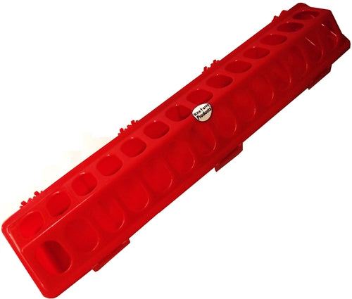 Rite Farm Products 20" Red Chicken Chick Feeder