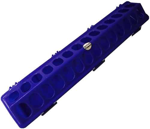 Rite Farm Products 20" Blue Chicken Chick Feeder