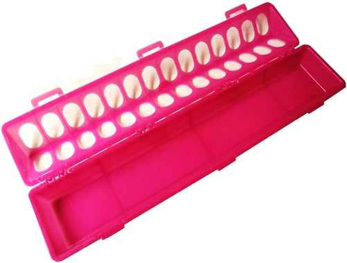 Rite Farm Products 20" Pink Chicken Chick Feeder