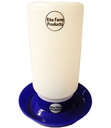 Rite Farm Products Blue Chick Waterer & Quart Jar
