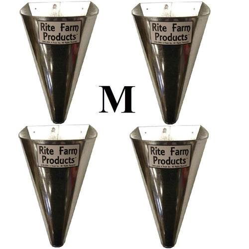 4 Pack of Medium restraining processing killing cones poultry chicken duck kill