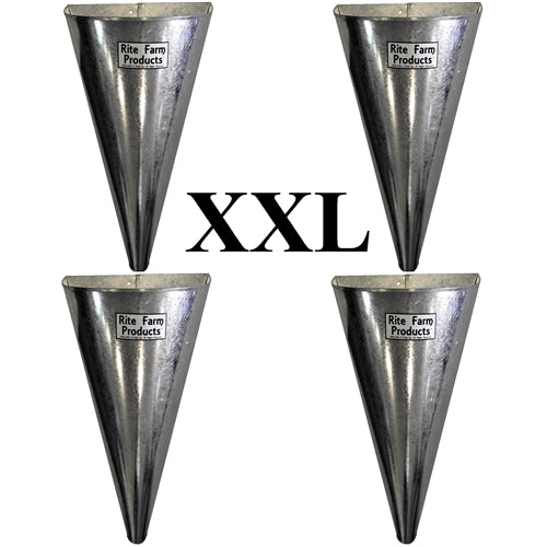 4 Pack Of Extra Extra Large restraining processing killing cone