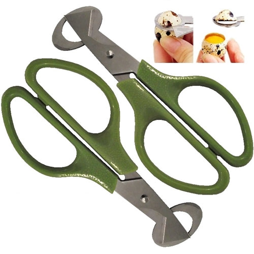 2 Pack Of Stainless Steel Quail Egg Scissors