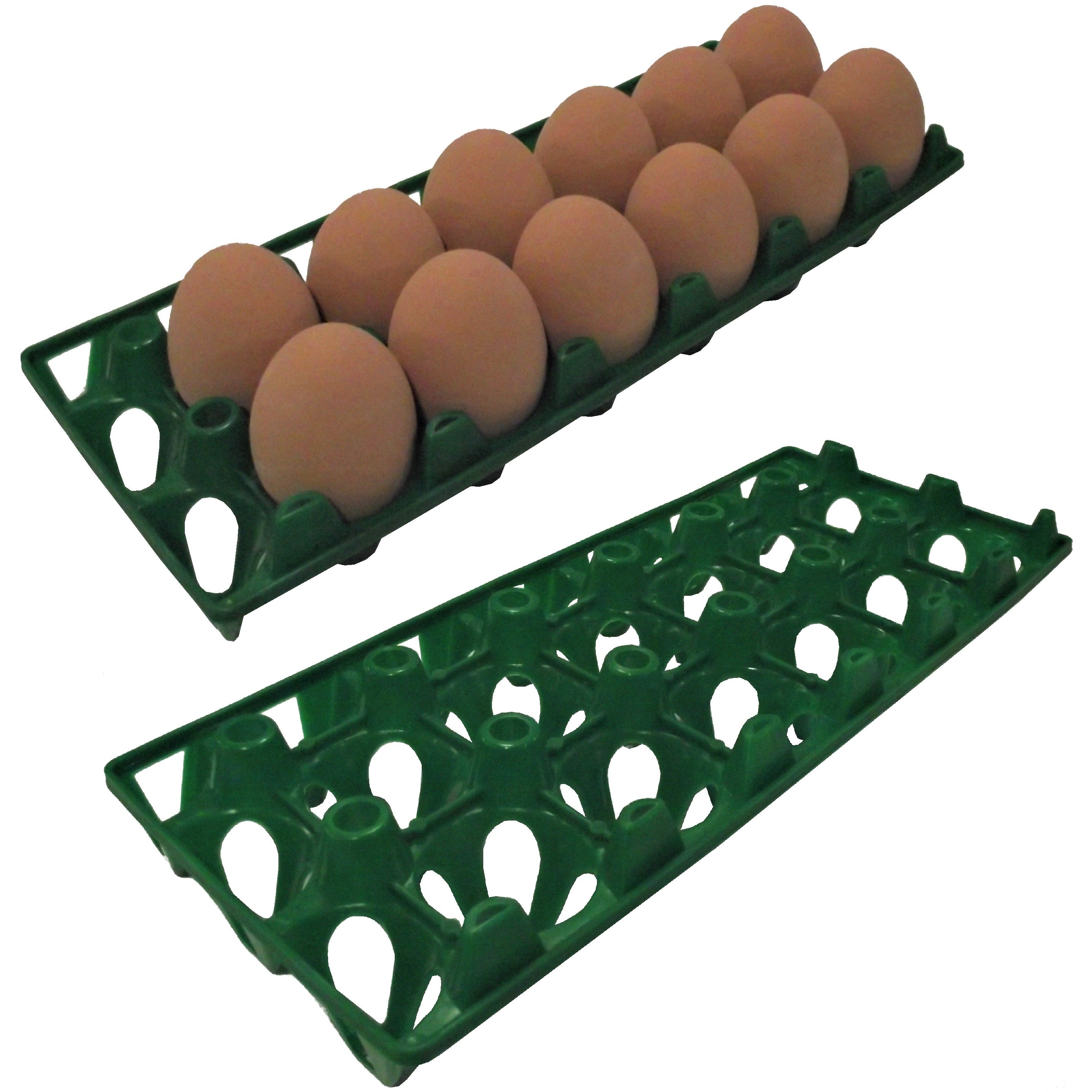 12 Pack of Rite Farm Products 12 Chicken Egg Poly Trays