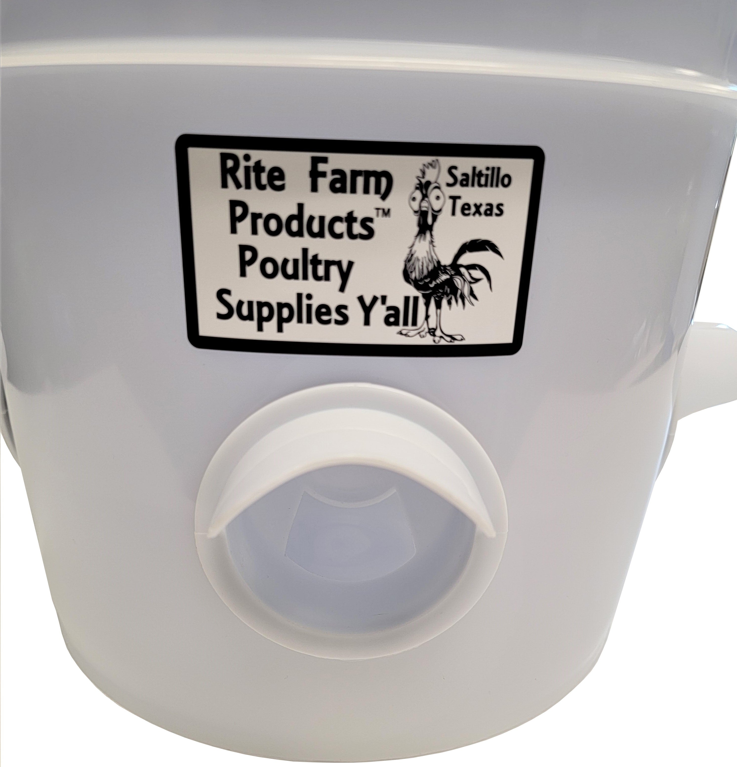 Combo 3.5 Gallon 4 Cup Auto Chicken Drinker & 22 Pound 4 Port Poultry Feeder Set
