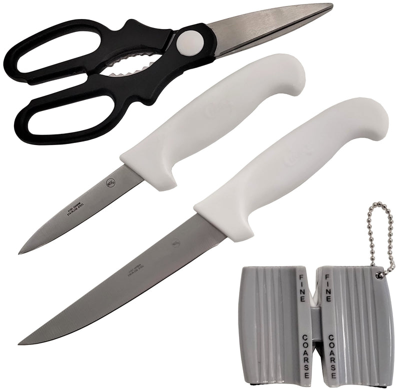Deluxe Poultry Processing & Chicken Butcher Knife Kit