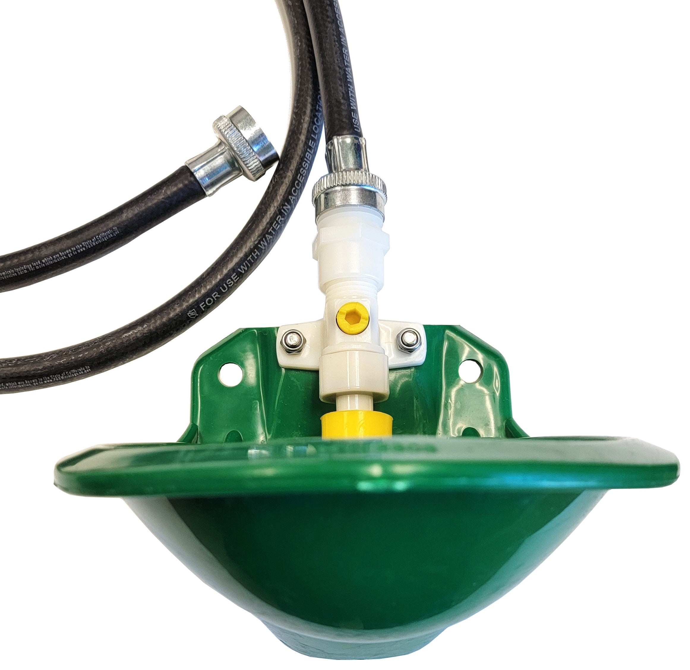 Rite Farm Products Poly Automatic Stock Waterer Drinker with Hose & Fitting