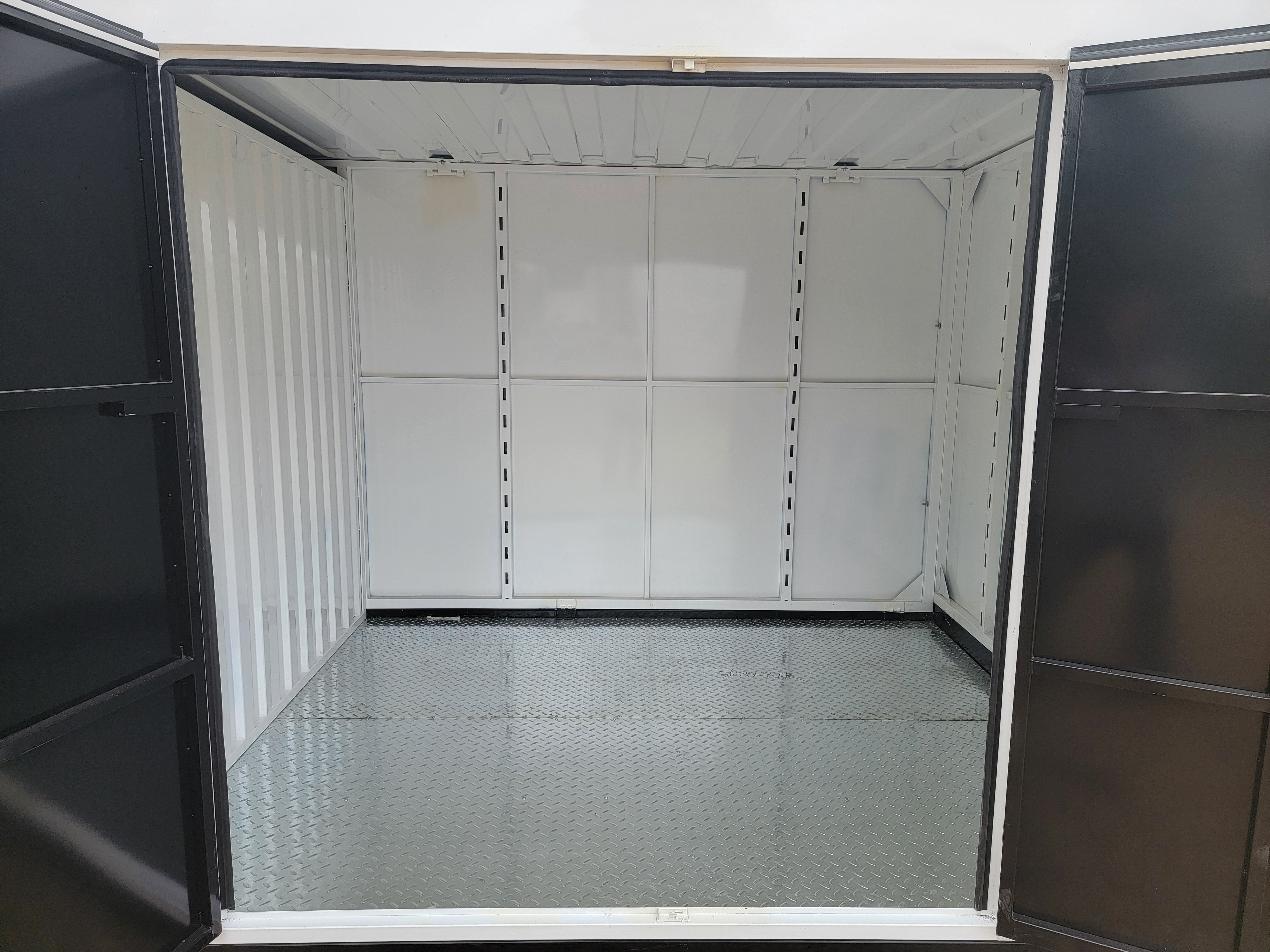 8'x20' Two Door Portable Relocatable Storage Facility Building Container