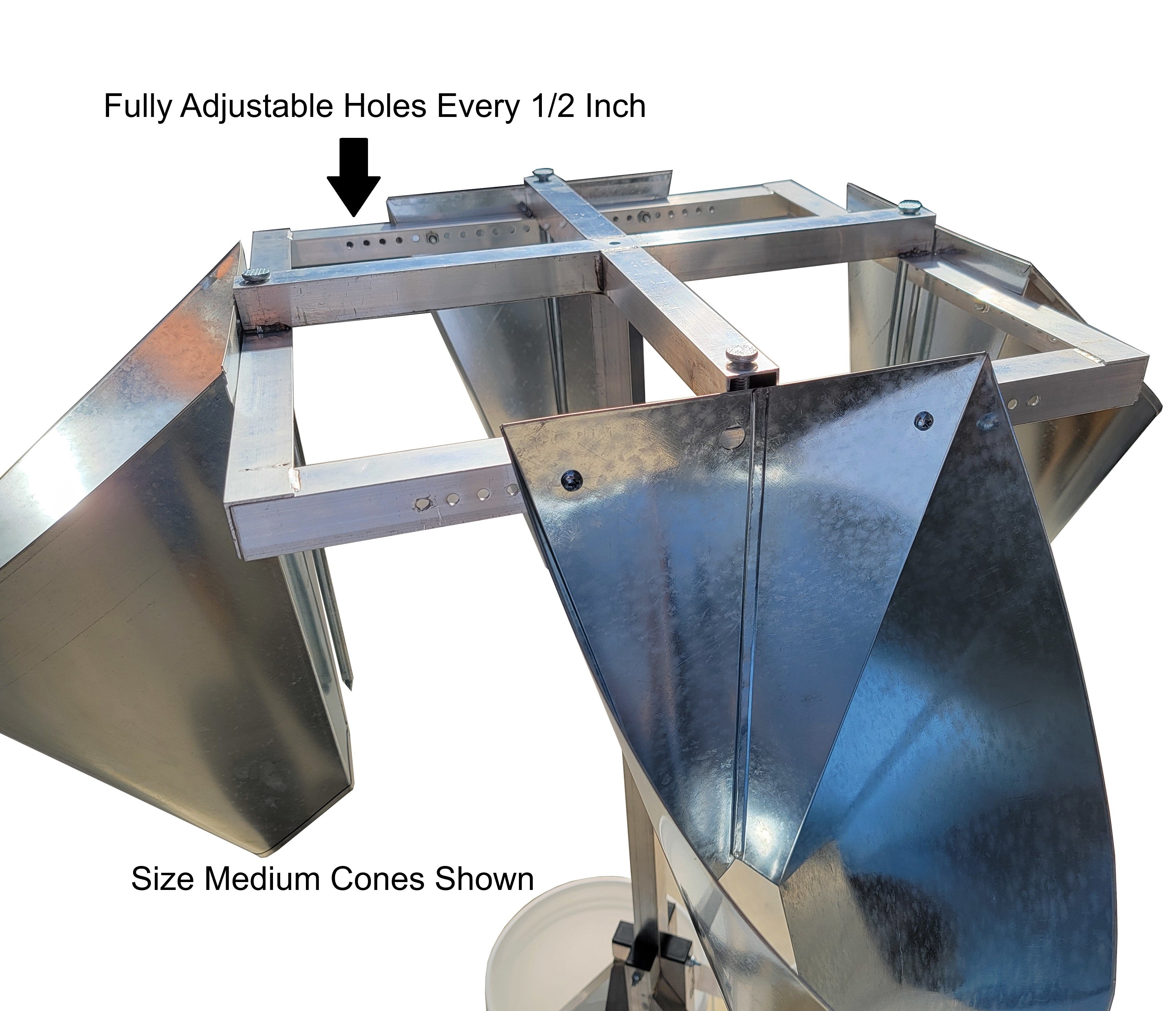 Rite Farm Products Poultry Processing Kill Cone Stand