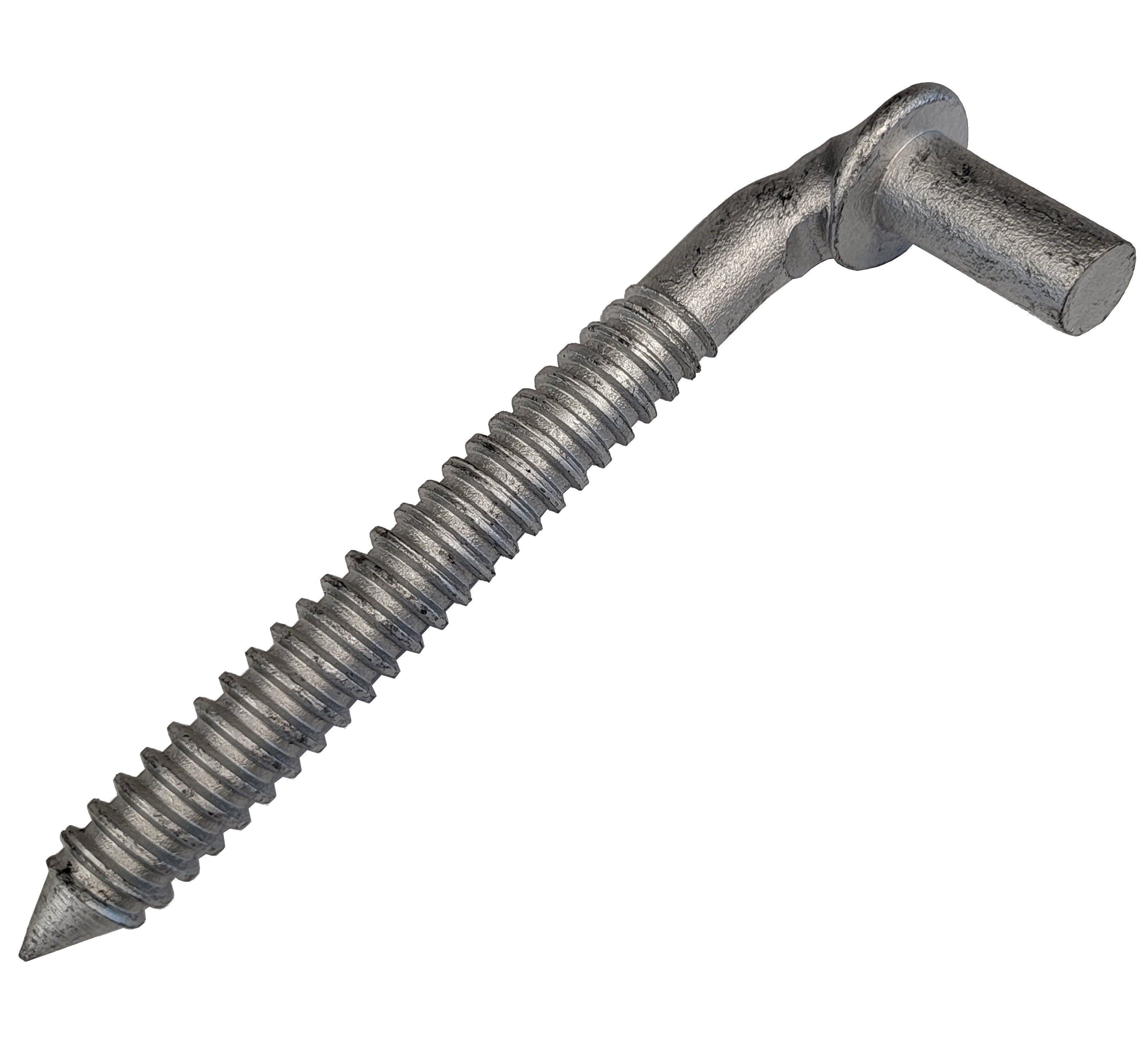 Galvanized 6 Inch J-Bolt for Installing Gate Panels to Wood Posts