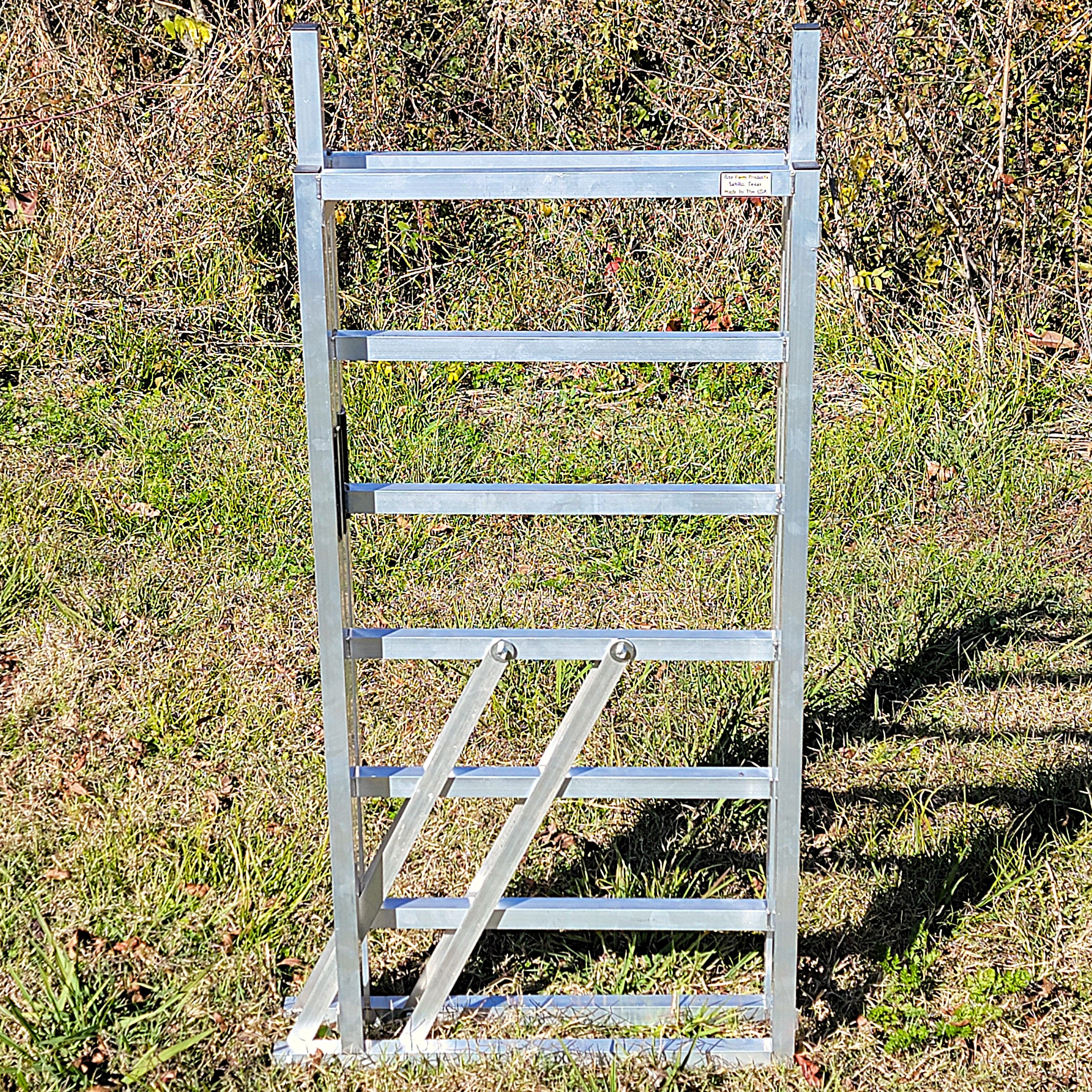 Aluminum 40-Inch-Tall Sheep & Goat Sliding Stop Gate for Sorting Alley