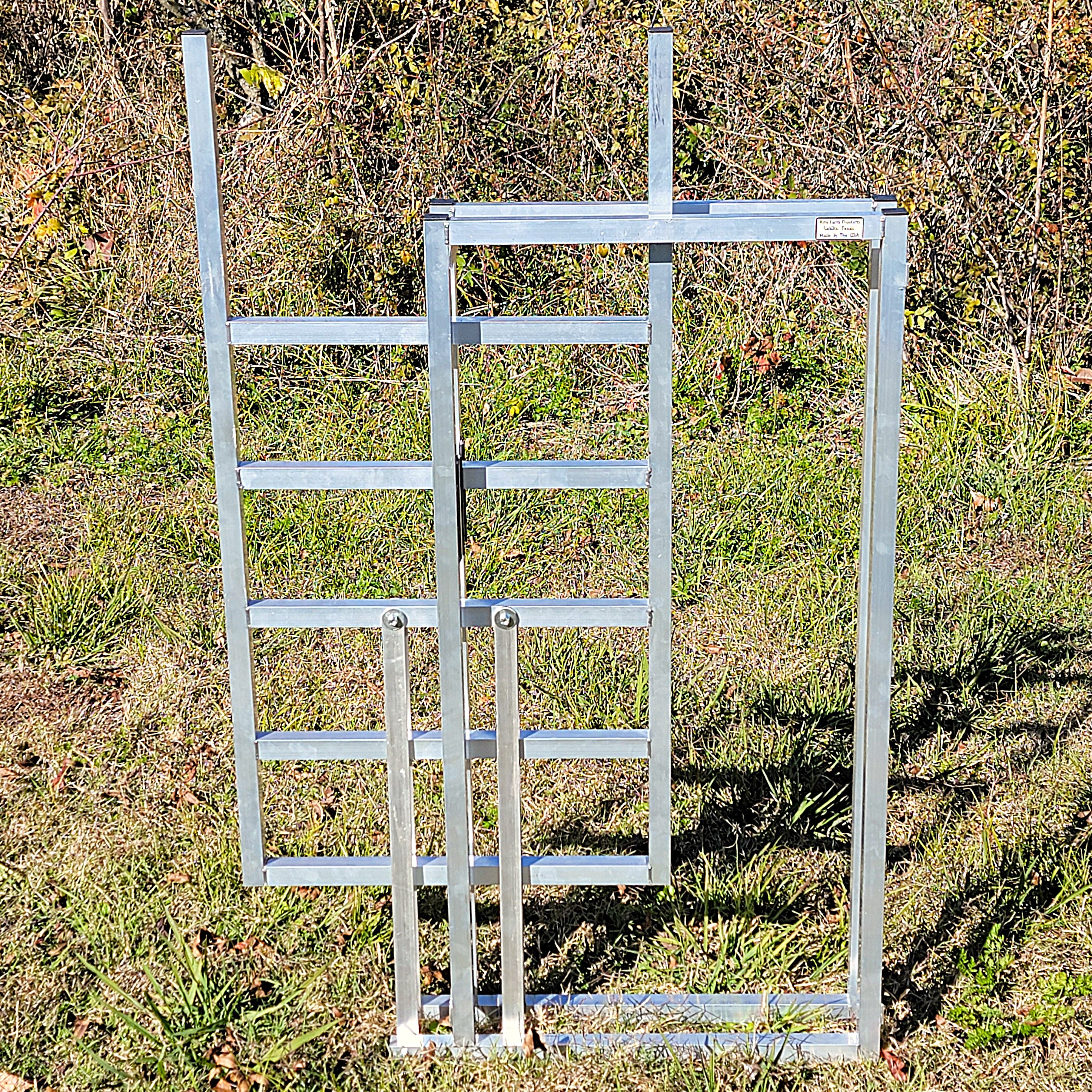 Aluminum 40-Inch-Tall Sheep & Goat Sliding Stop Gate for Sorting Alley & Pen Systems