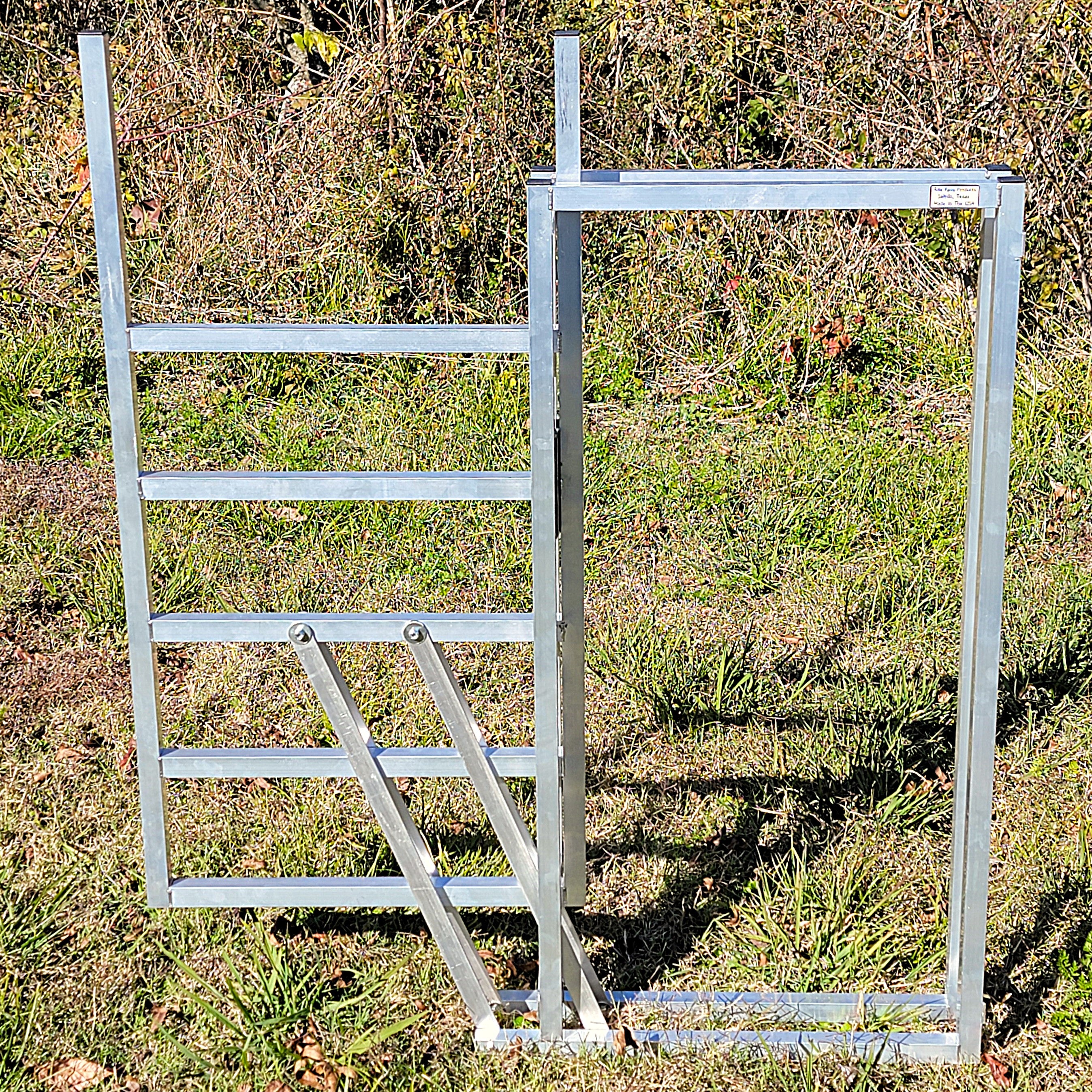 Aluminum 40-Inch-Tall Sheep & Goat Sliding Stop Gate for Sorting Alley & Pen Systems