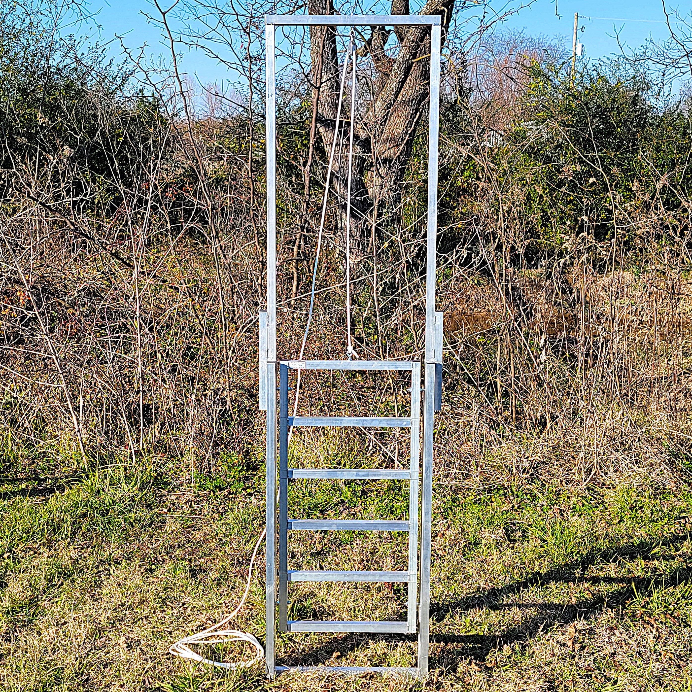 Aluminum 80-Inch-Tall Sheep & Goat Guillotine Stop Gate for Sorting Alley & Pen Systems