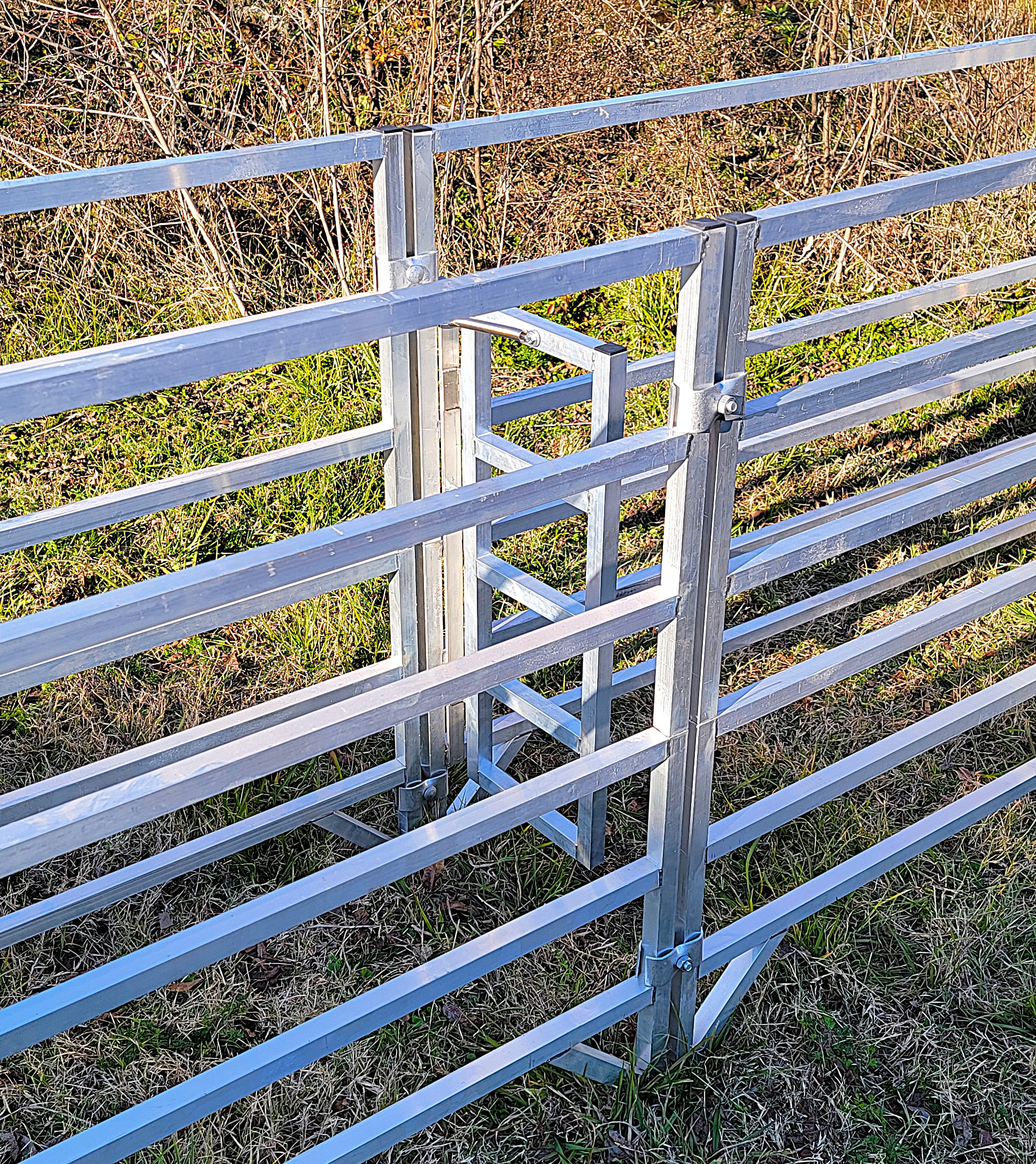 Aluminum Sheep & Goat Anti Backup Gate for Sorting Alley & Pen Systems