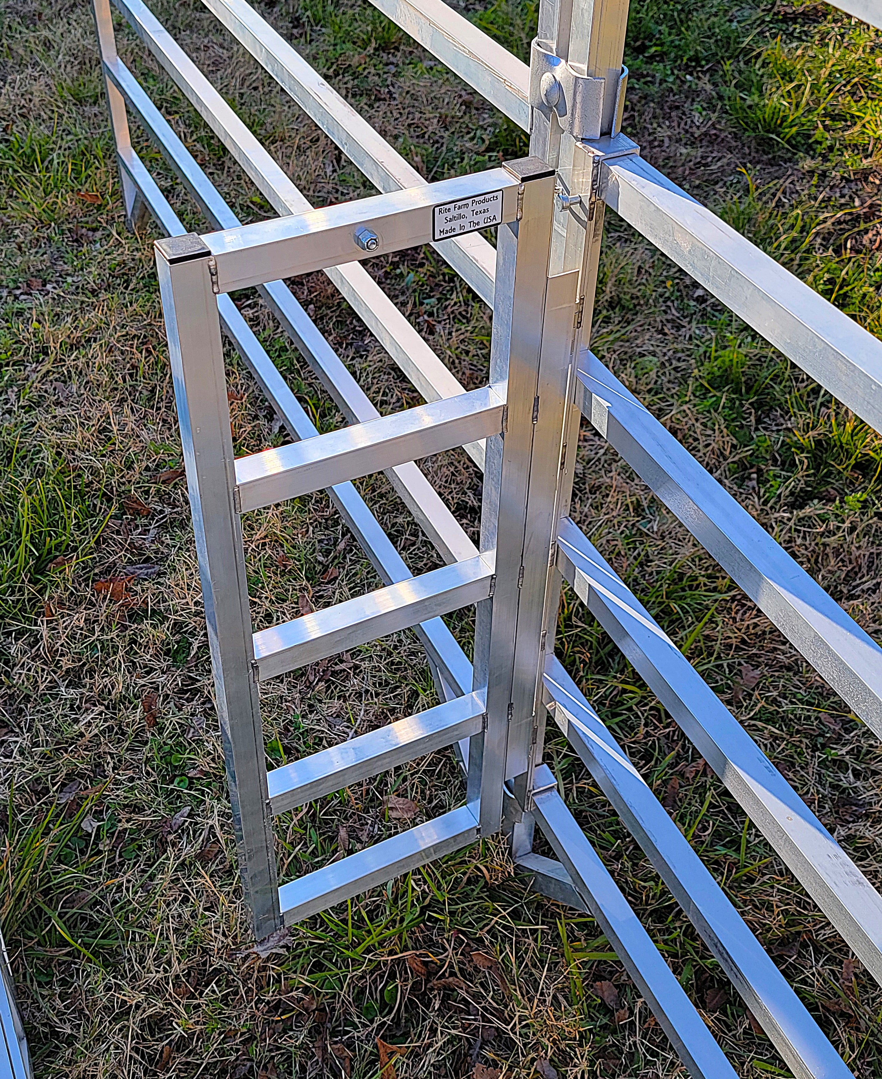 Aluminum Sheep & Goat Anti Backup Gate for Sorting Alley & Pen Systems