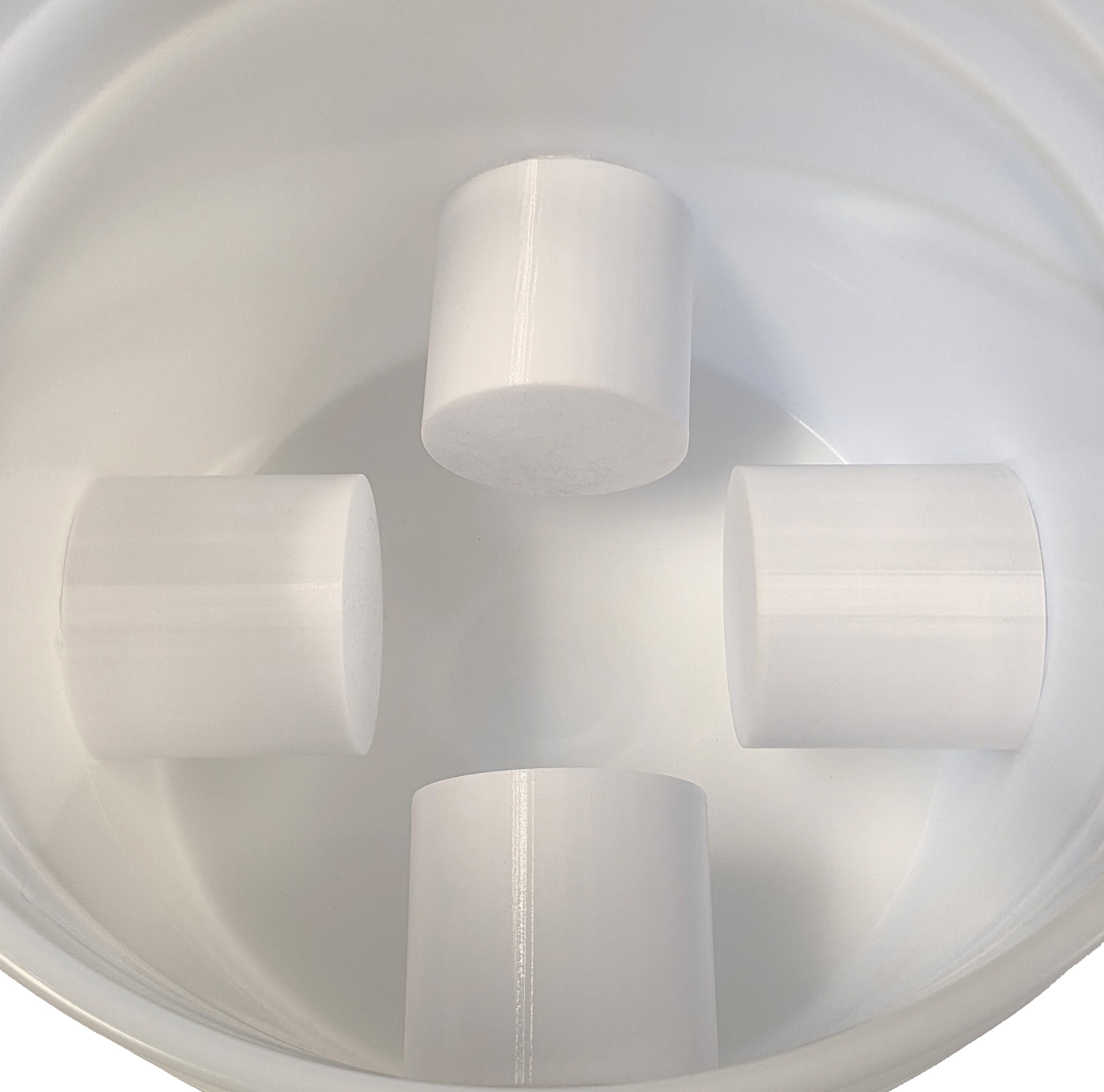 Made In the USA 22 Pound Capacity Automatic Chicken Feeder 4 Port Poultry Feeder