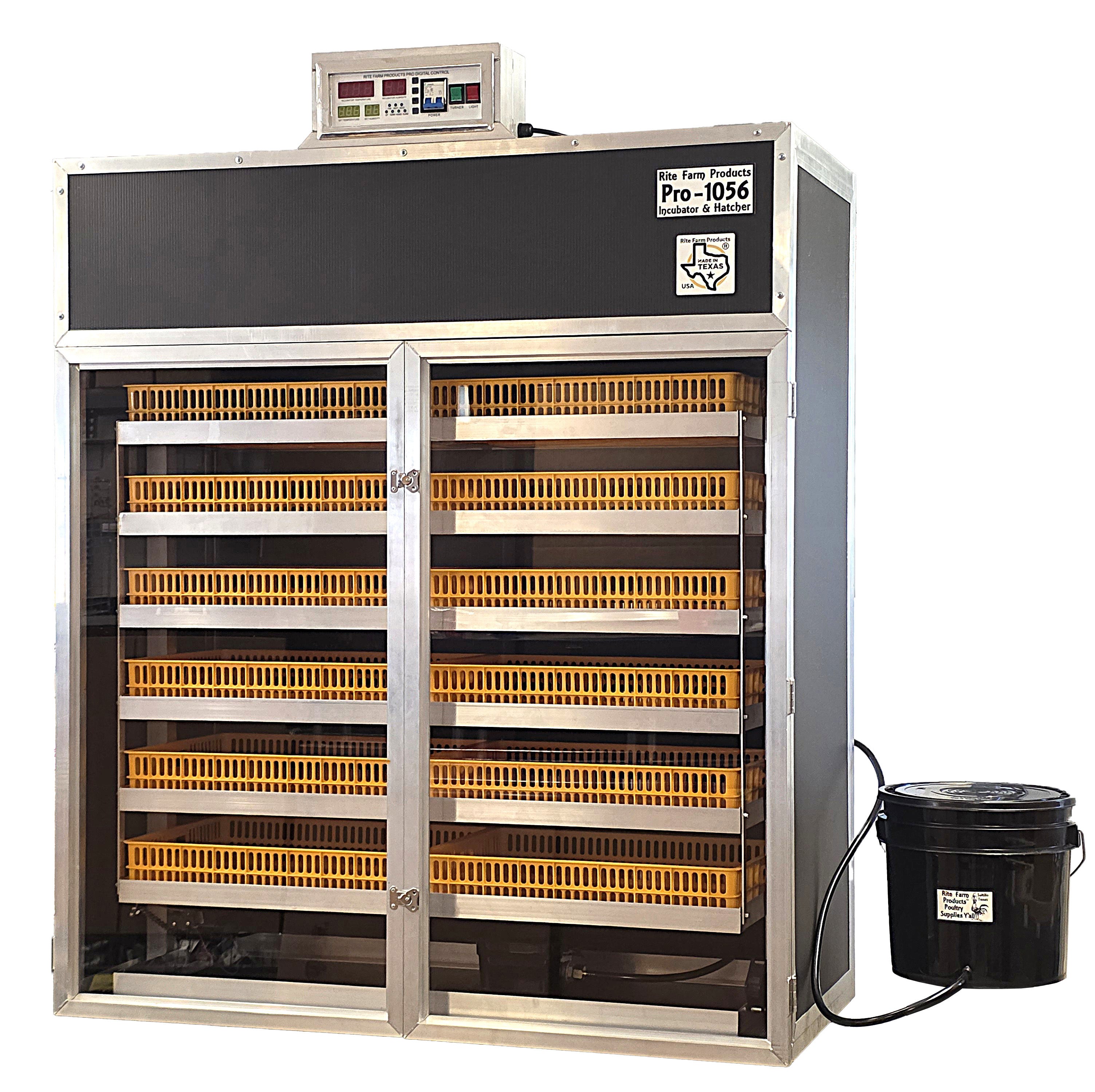 Rite Farm Products PRO1056 USA MADE Cabinet Incubator & Egg Hatcher