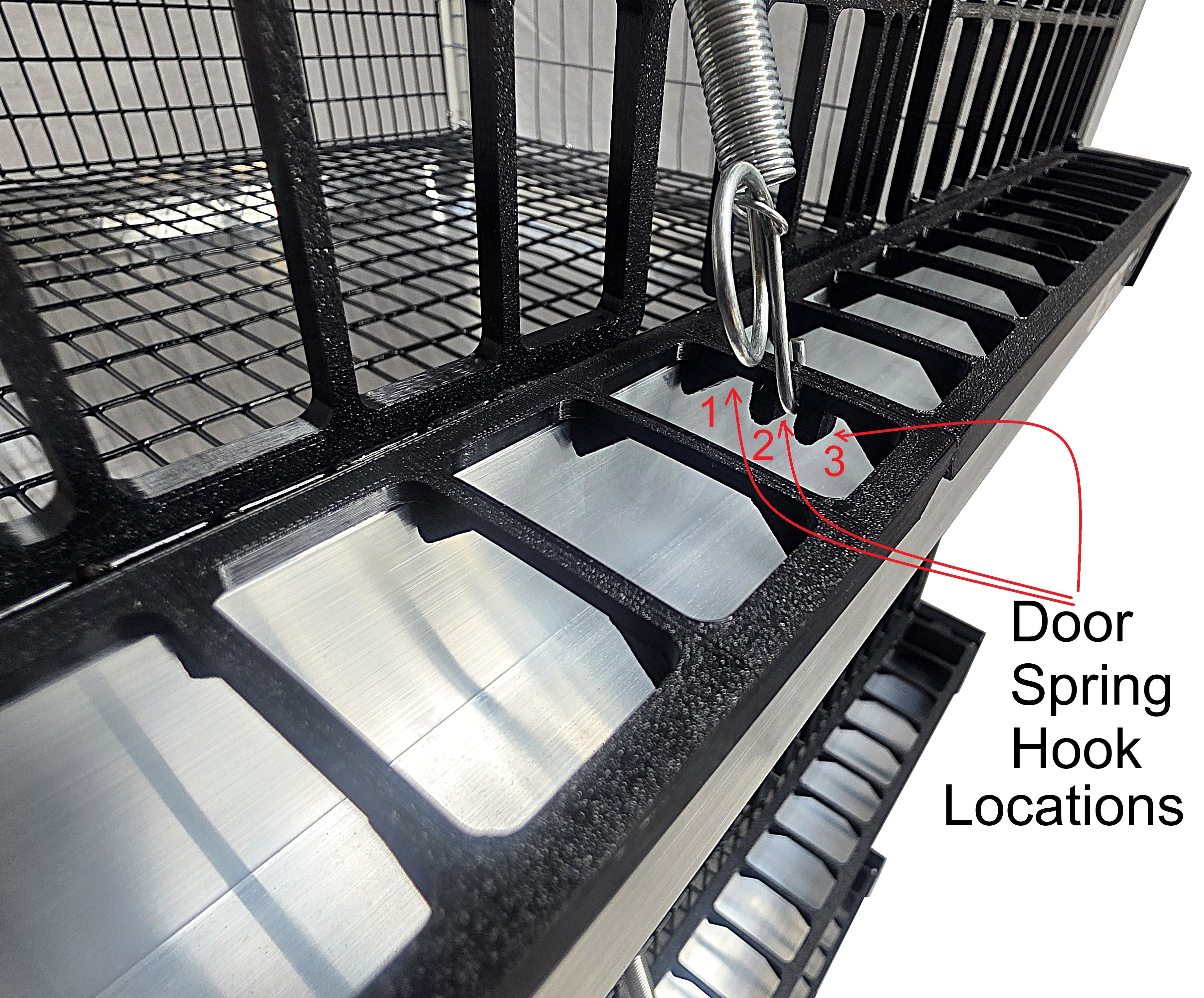 Quail Town Cages by Rite Farm Products - Pro Modular Quail Grow Out & Layer Cage Tower System Transparent Reservoir
