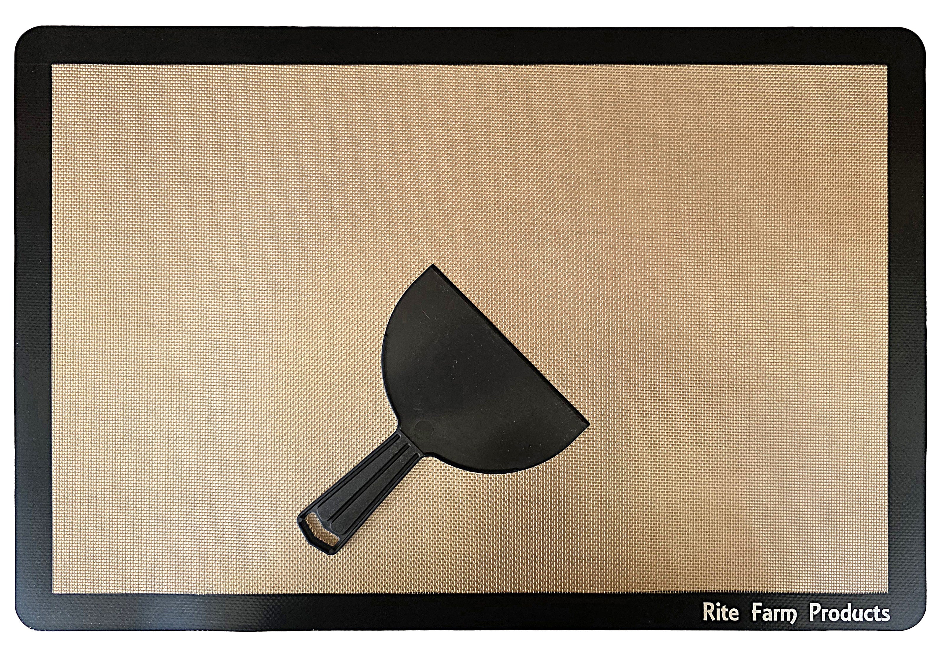 Quail Town Cages by Rite Farm Products - Reusable Silicone Mat Insert & 6 Inch Scraper