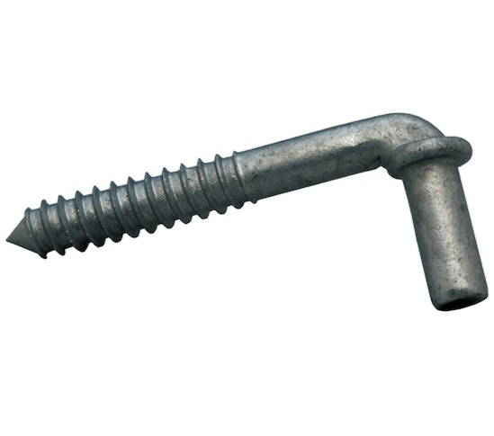 Galvanized 6 Inch J-Bolt for Installing Gate Panels to Wood Posts